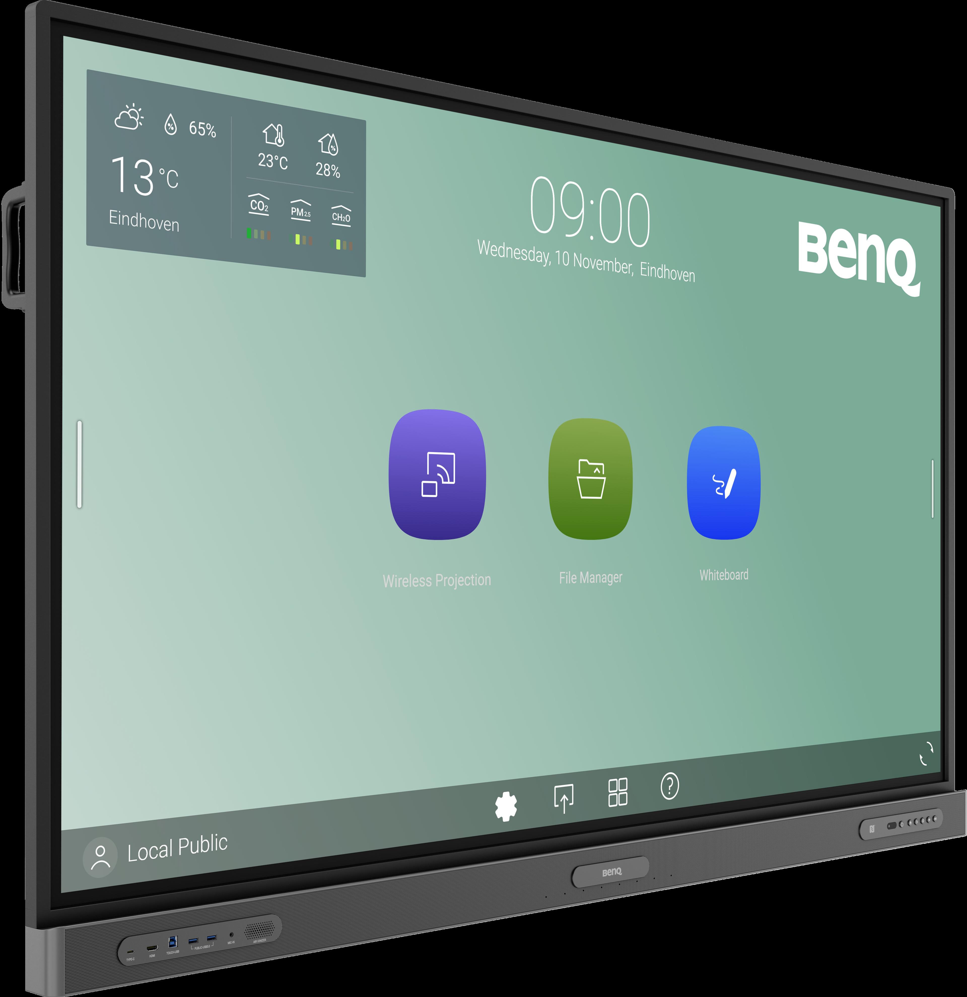 Écran tactile interactif BenQ RP8603