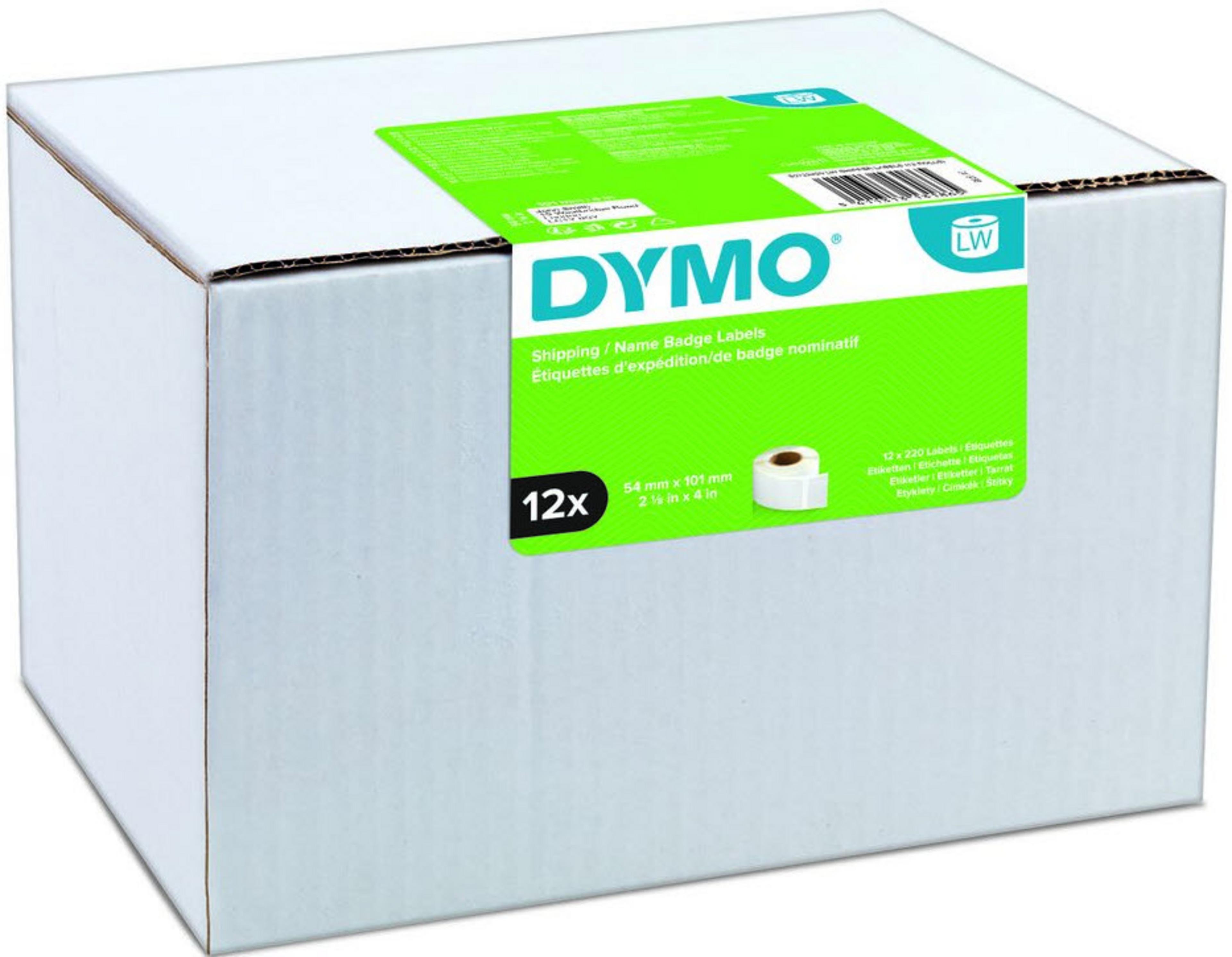 DYMO 54x101mm Shipping Labels White