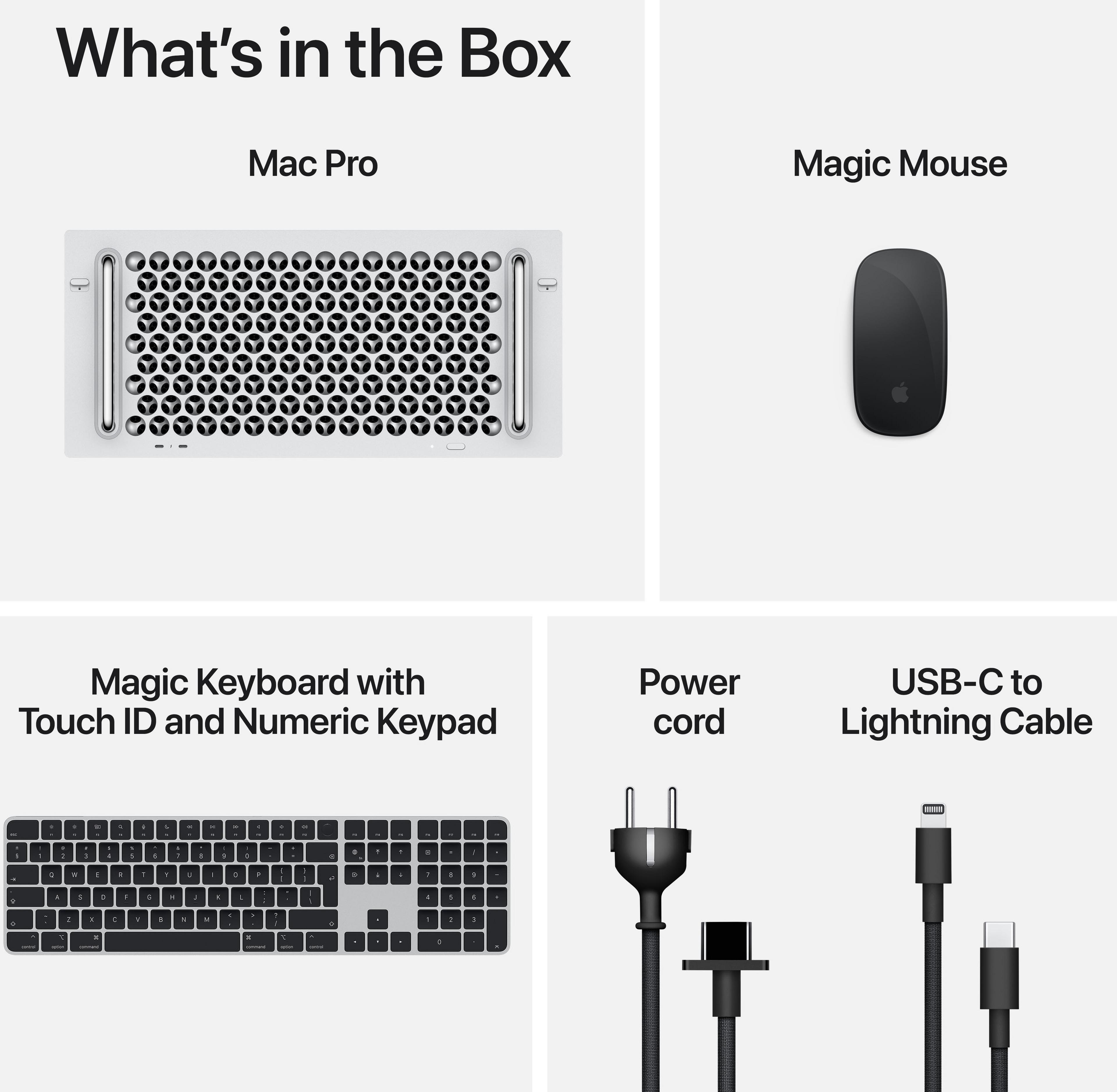 Apple Mac Pro Rack M2 Ultra 128GB/8TB