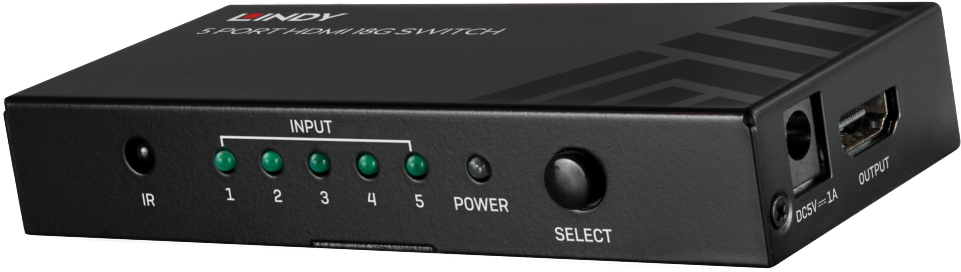 LINDY 5:1 HDMI Selector