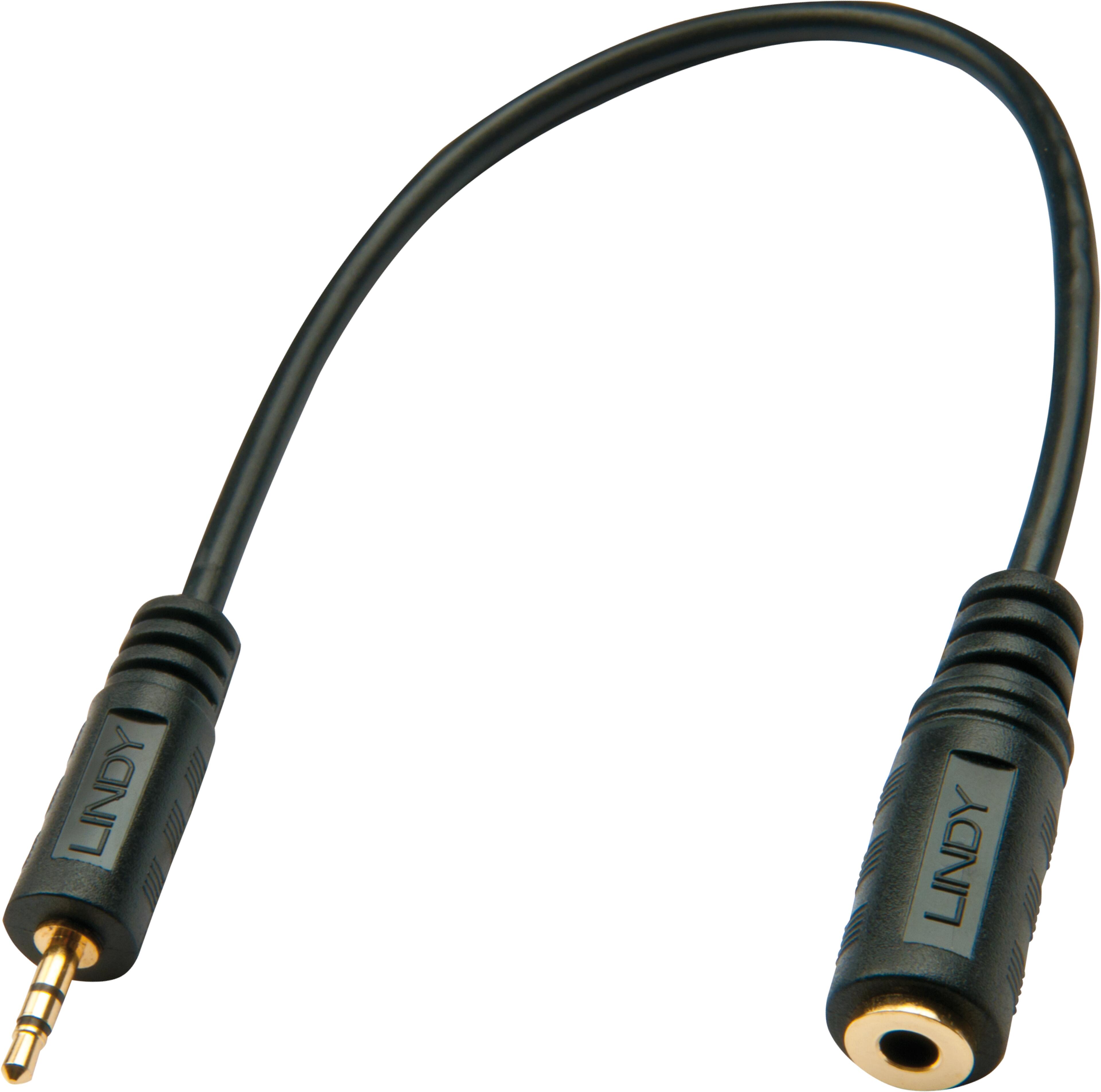 Audio Adapter 2.5mm Jack/m-3.5mm Jack/f