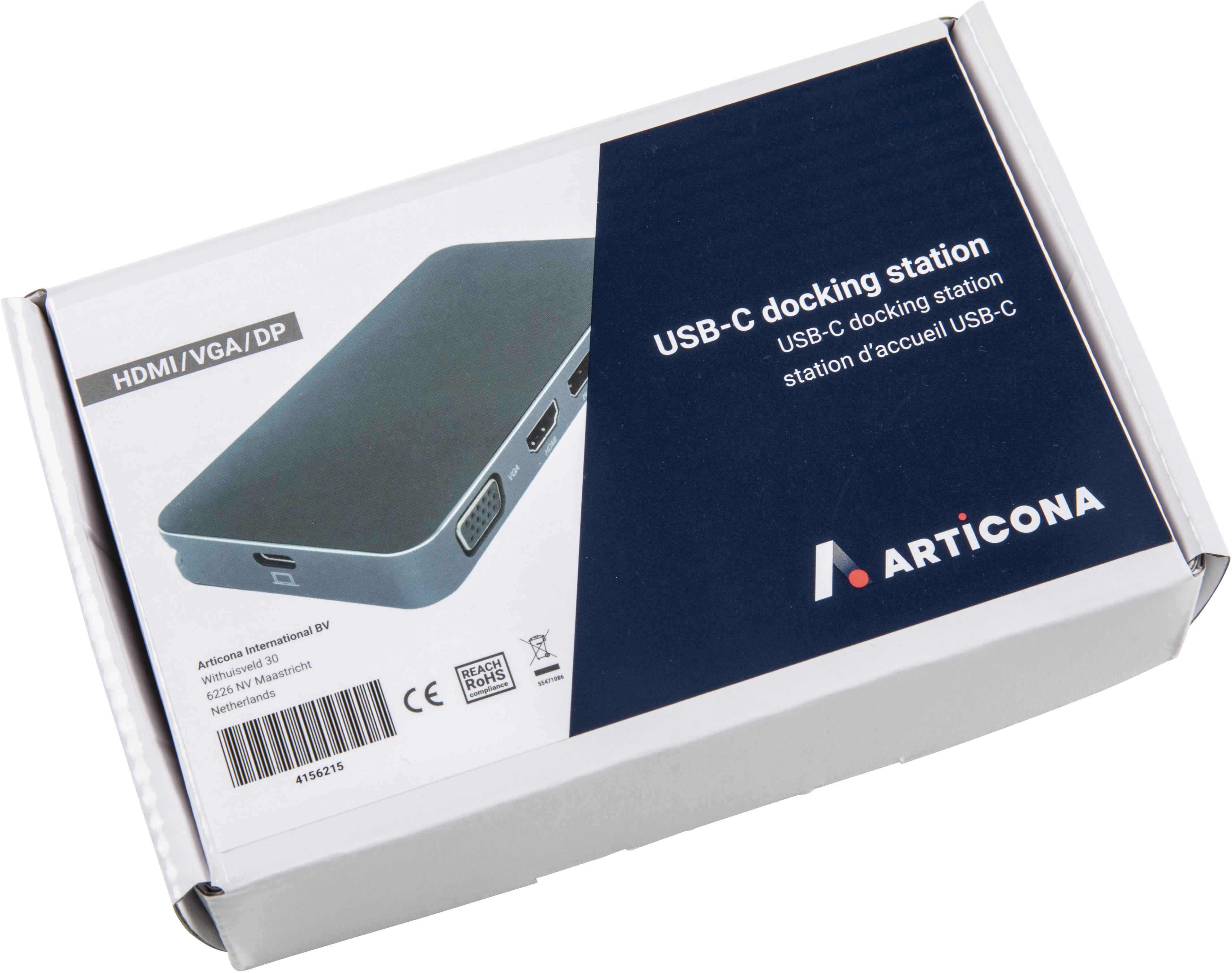 ARTICONA 4K 100 W USB-C Docking