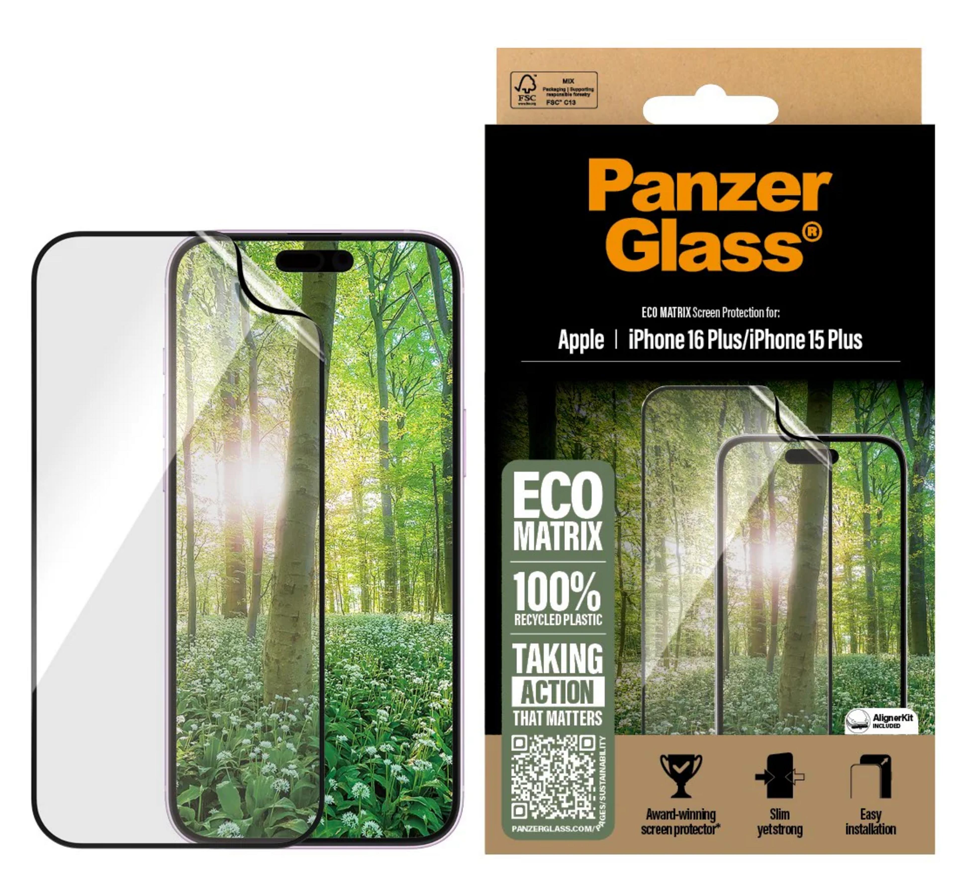 PanzerGlass Eco iP16+/15+ UWF Scrn Prot.