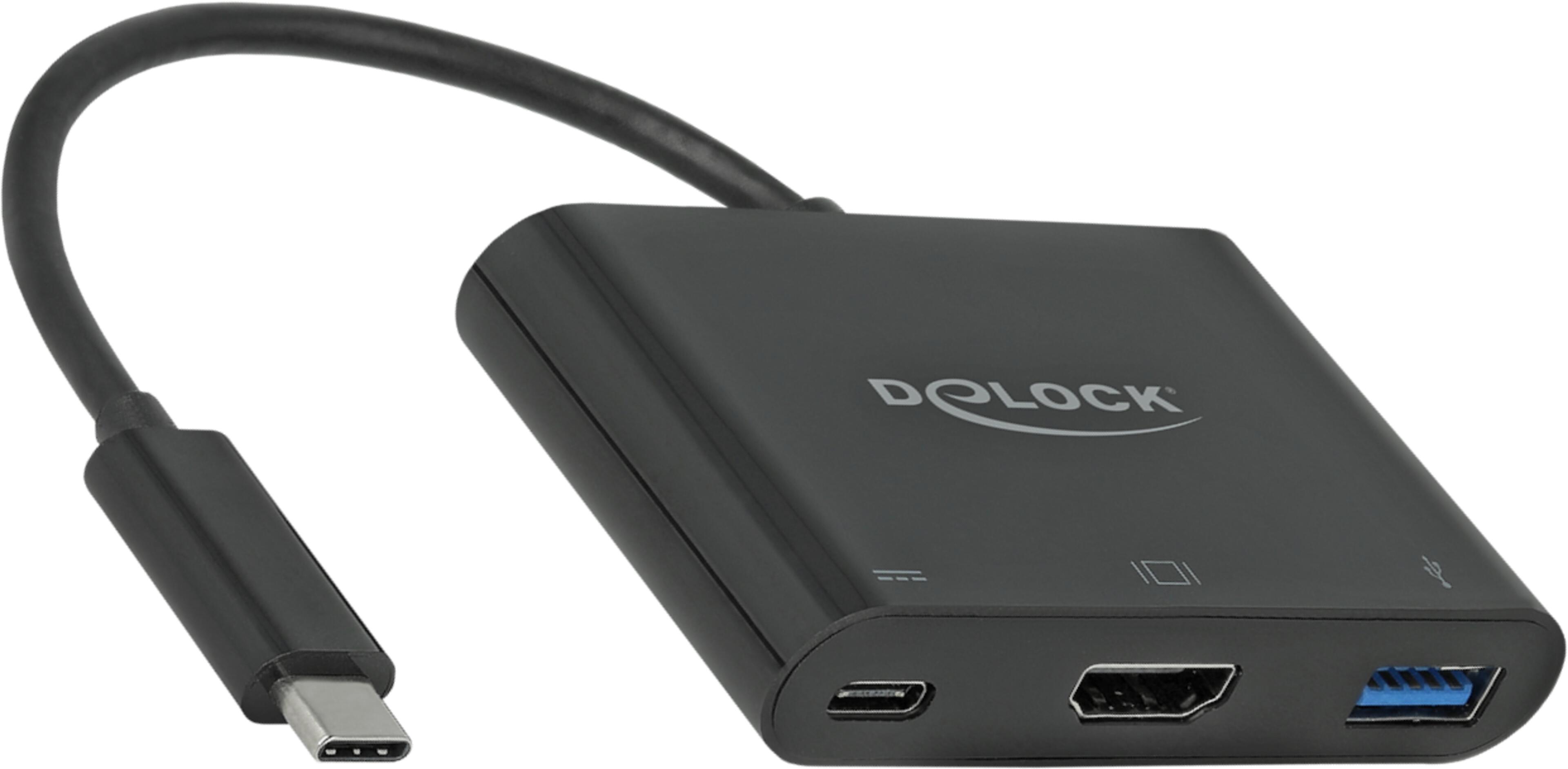 Adapter USB 3.0 C/m - HDMI+USB A+C
