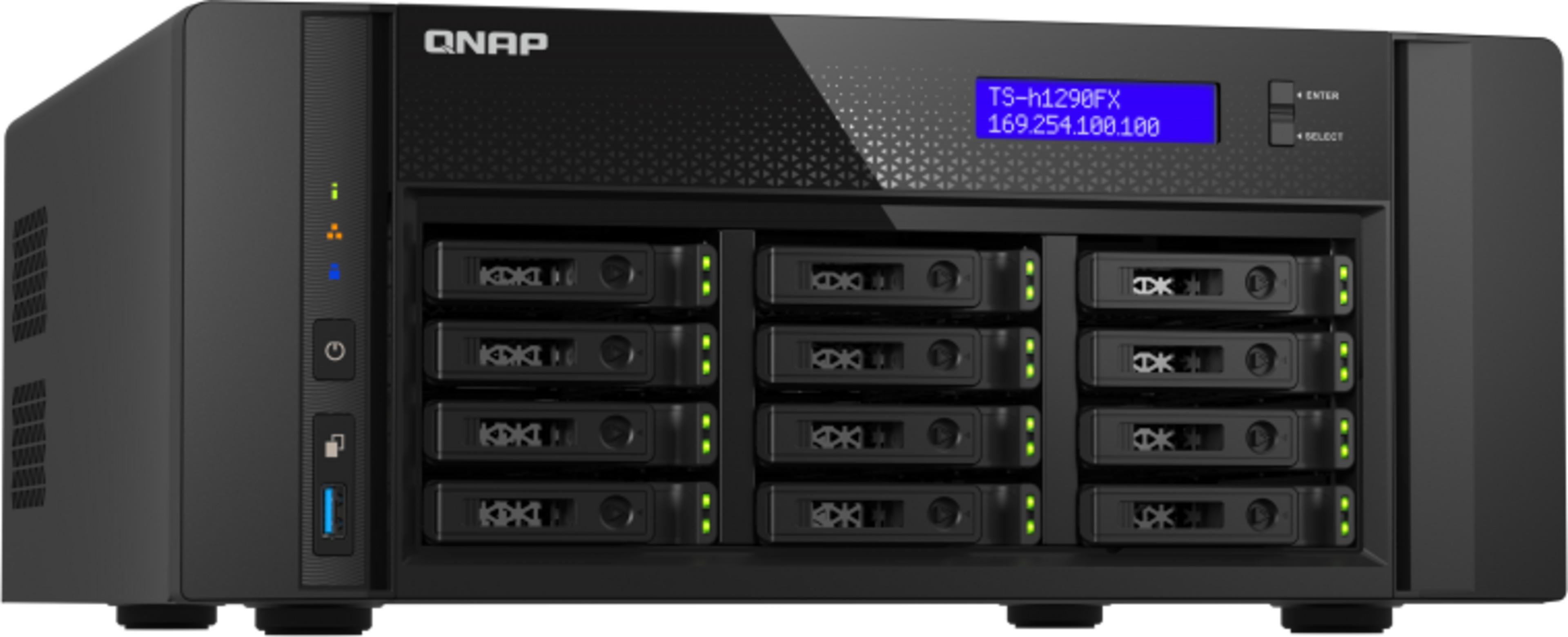 QNAP TS-h1290FX 128GB 12-bay NAS