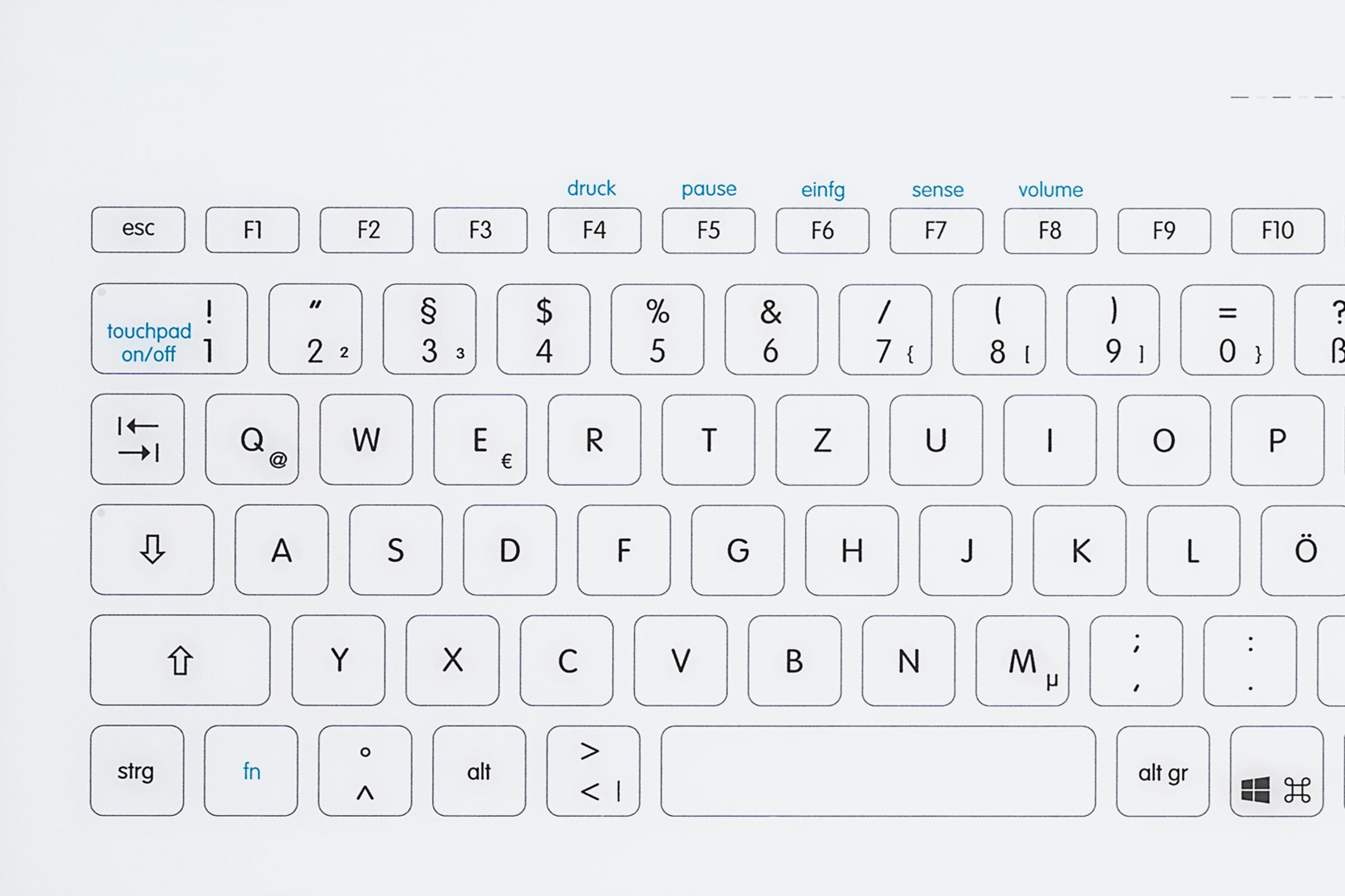 GETT Cleankeys CK5 Glass Keyboard