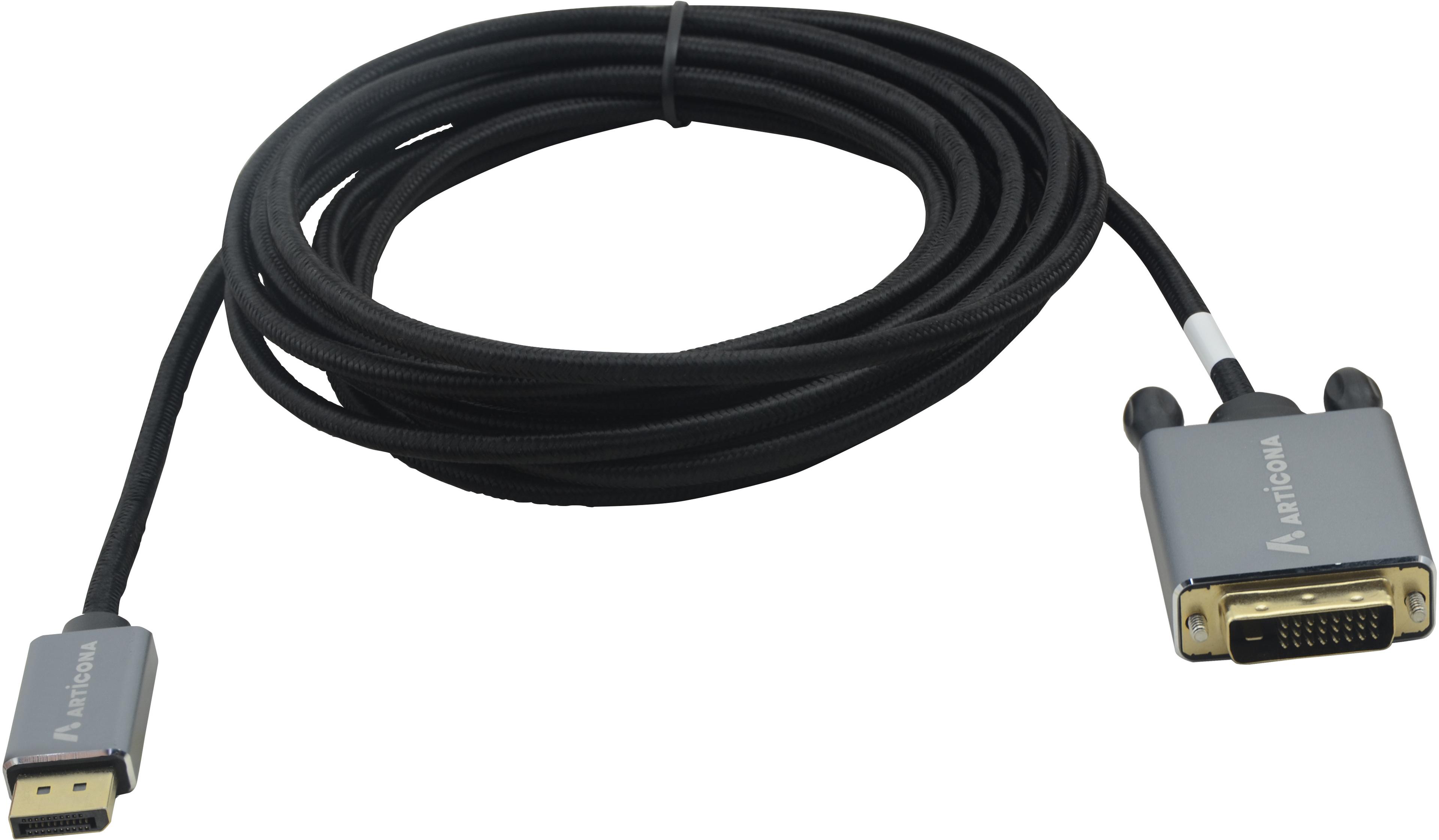 ARTICONA DisplayPort - DVI-D Cable 1m