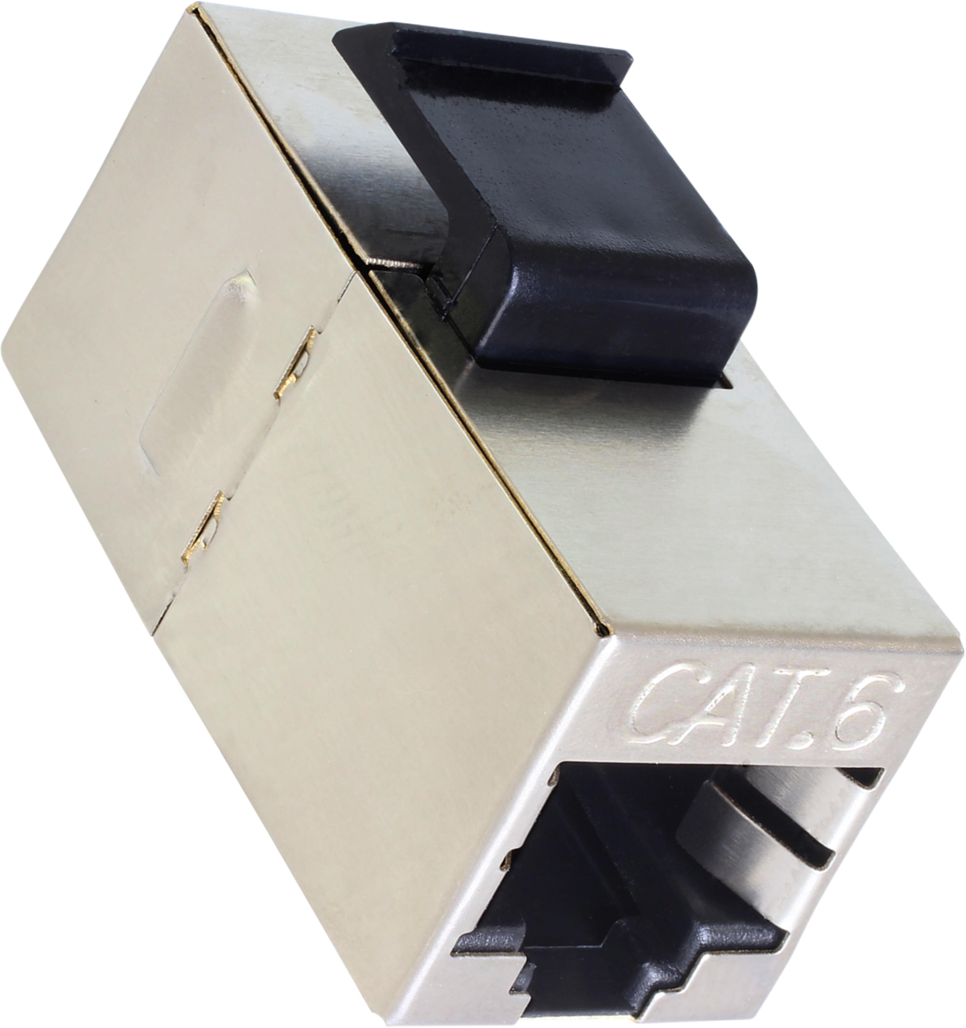 Keystone Jack 1x RJ45/f-f STP Cat6