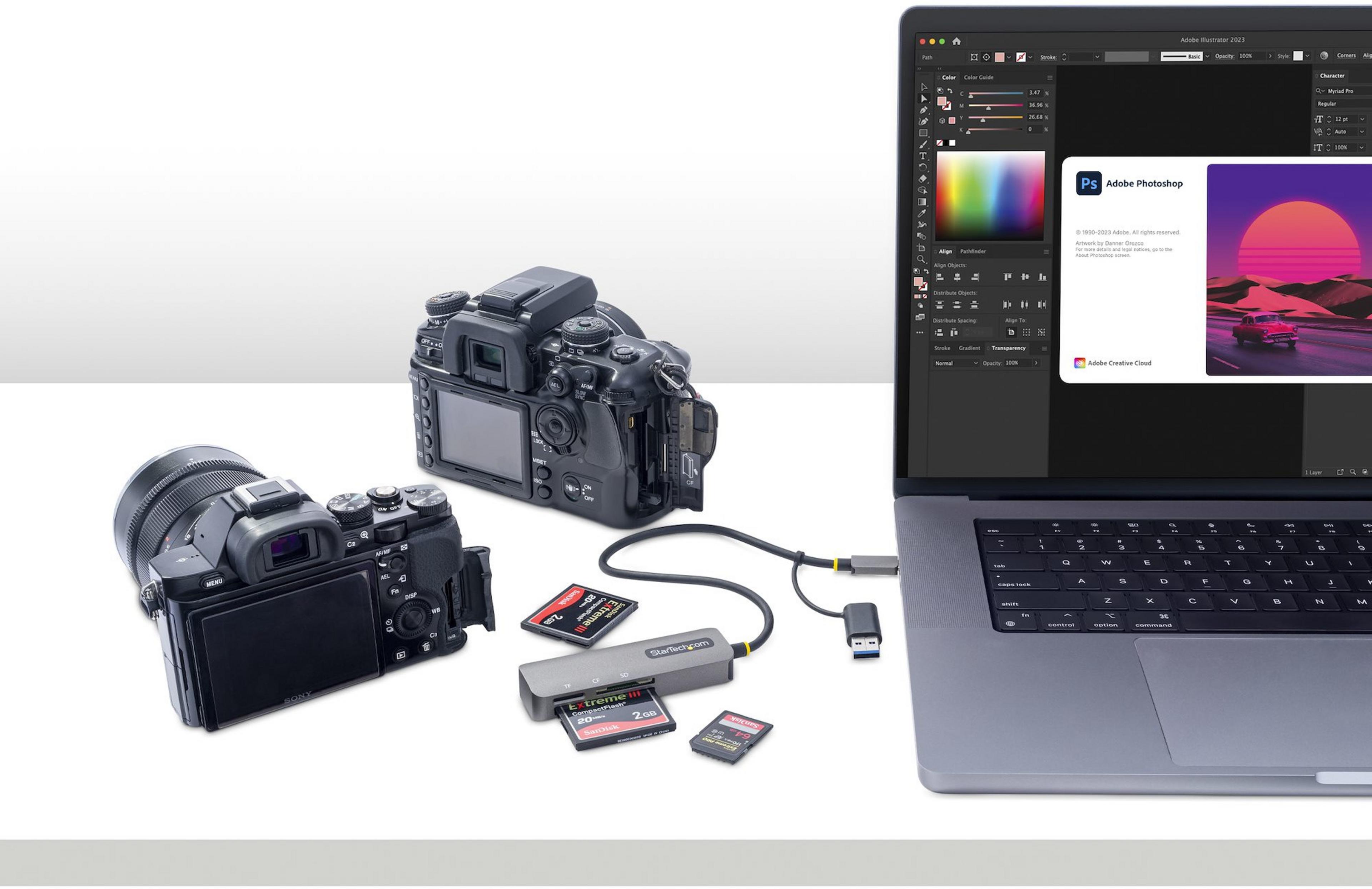 StarTech USB 3.0 SD/microSD Card Reader