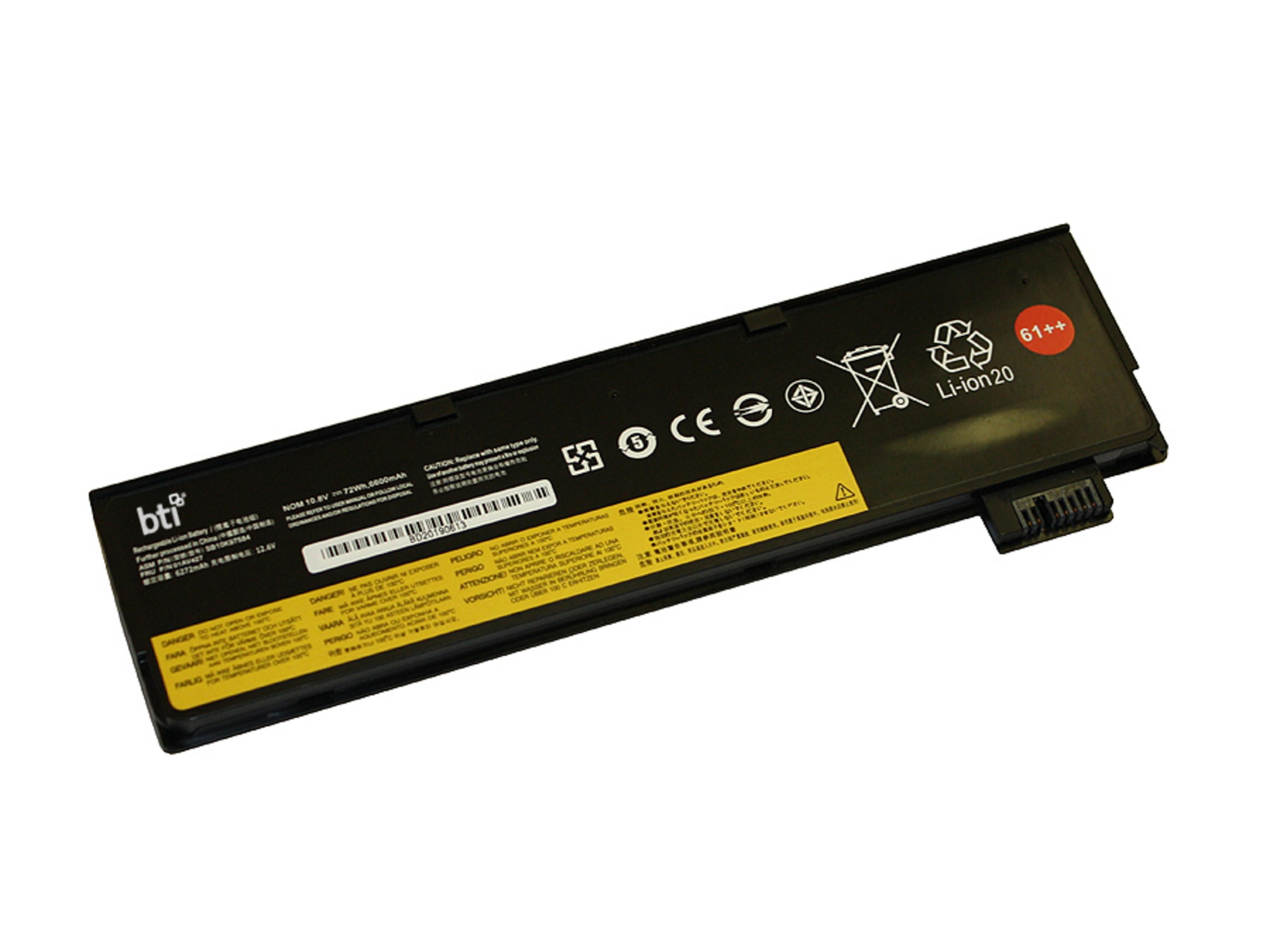 BTI 6-cell Lenovo 6670mAh Battery