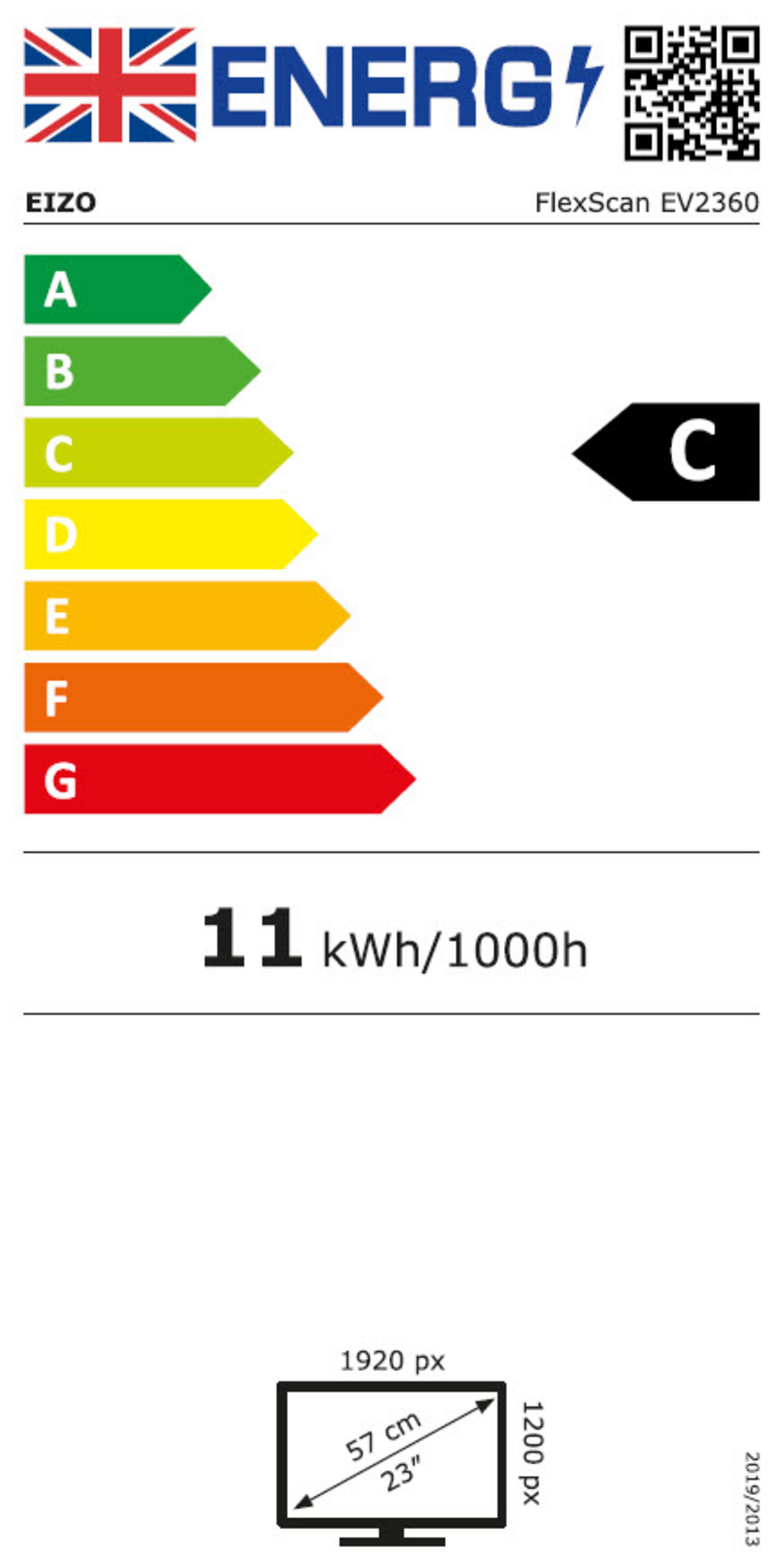 EIZO EV2360 Monitor White