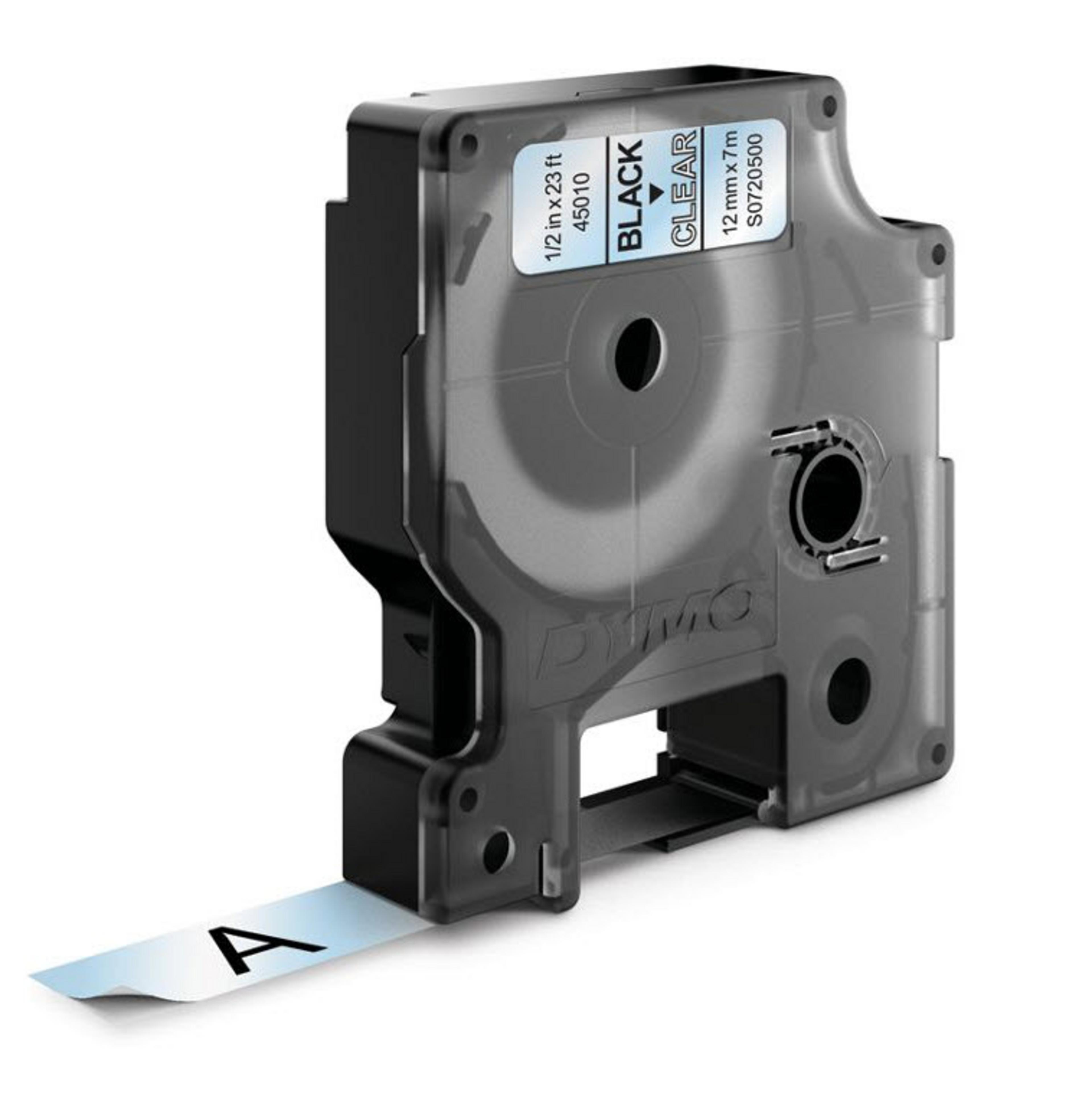 DYMO LM 12mmx7m D1 Label Tape Clear