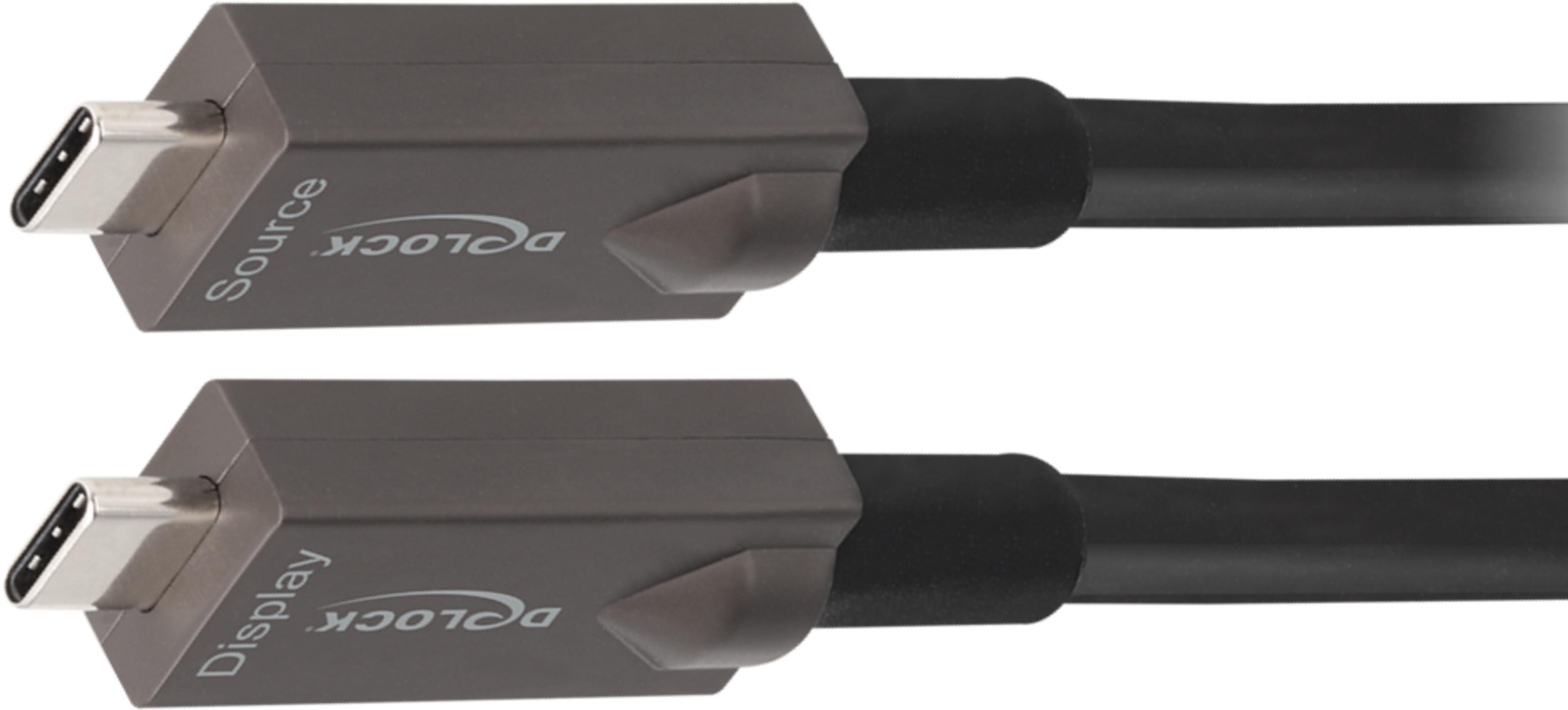 Delock USB Typ C Hybrid Kabel 8 m