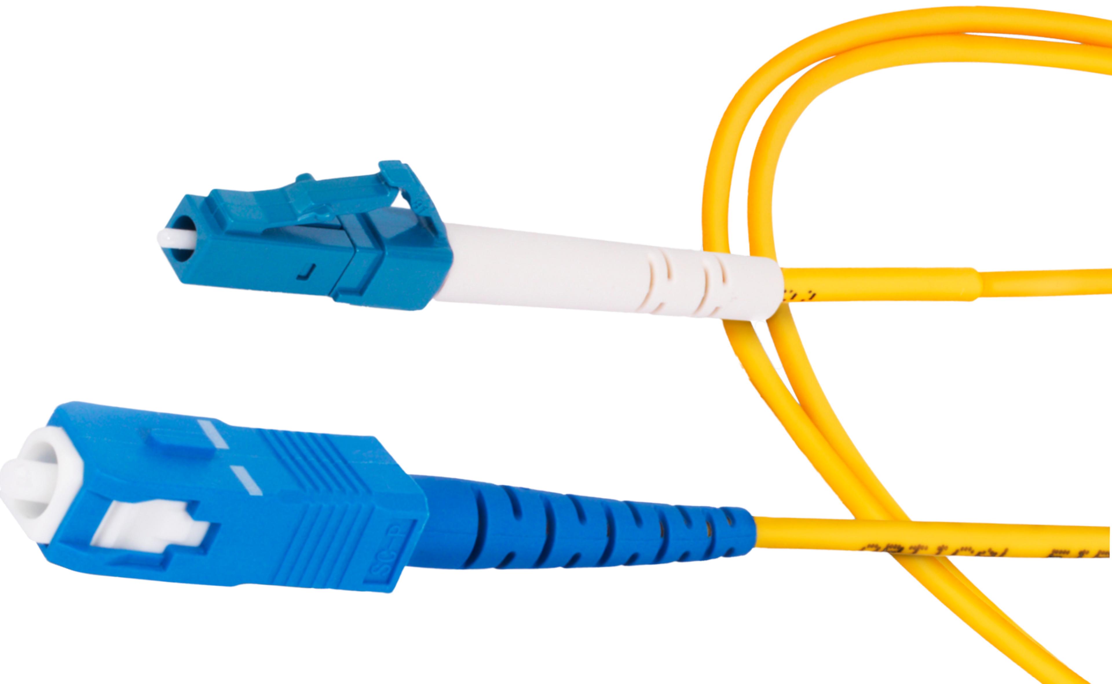 LWL Simplex Patchkabel LC-SC 1 m 9/125 µ