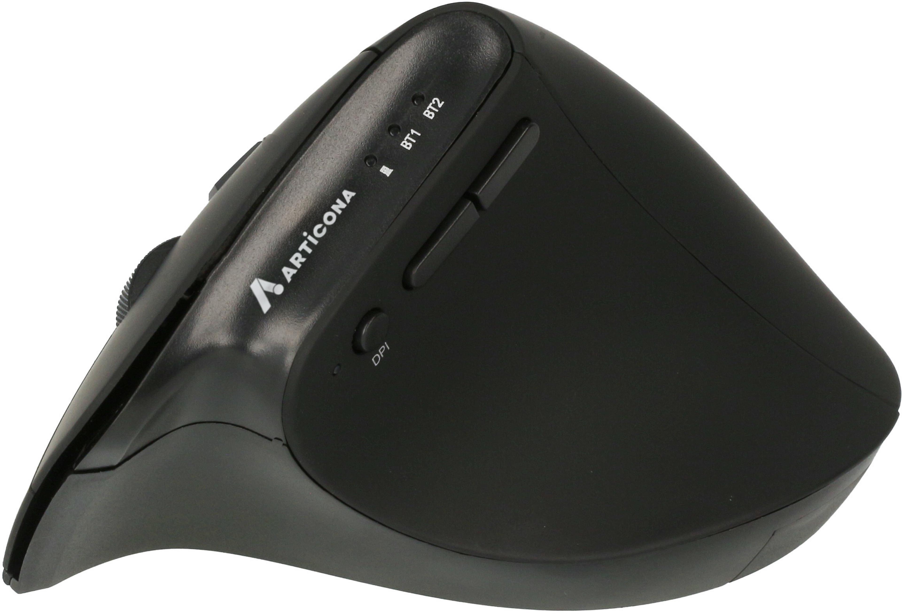 ARTICONA ergo BT + USB A/C Mouse Black