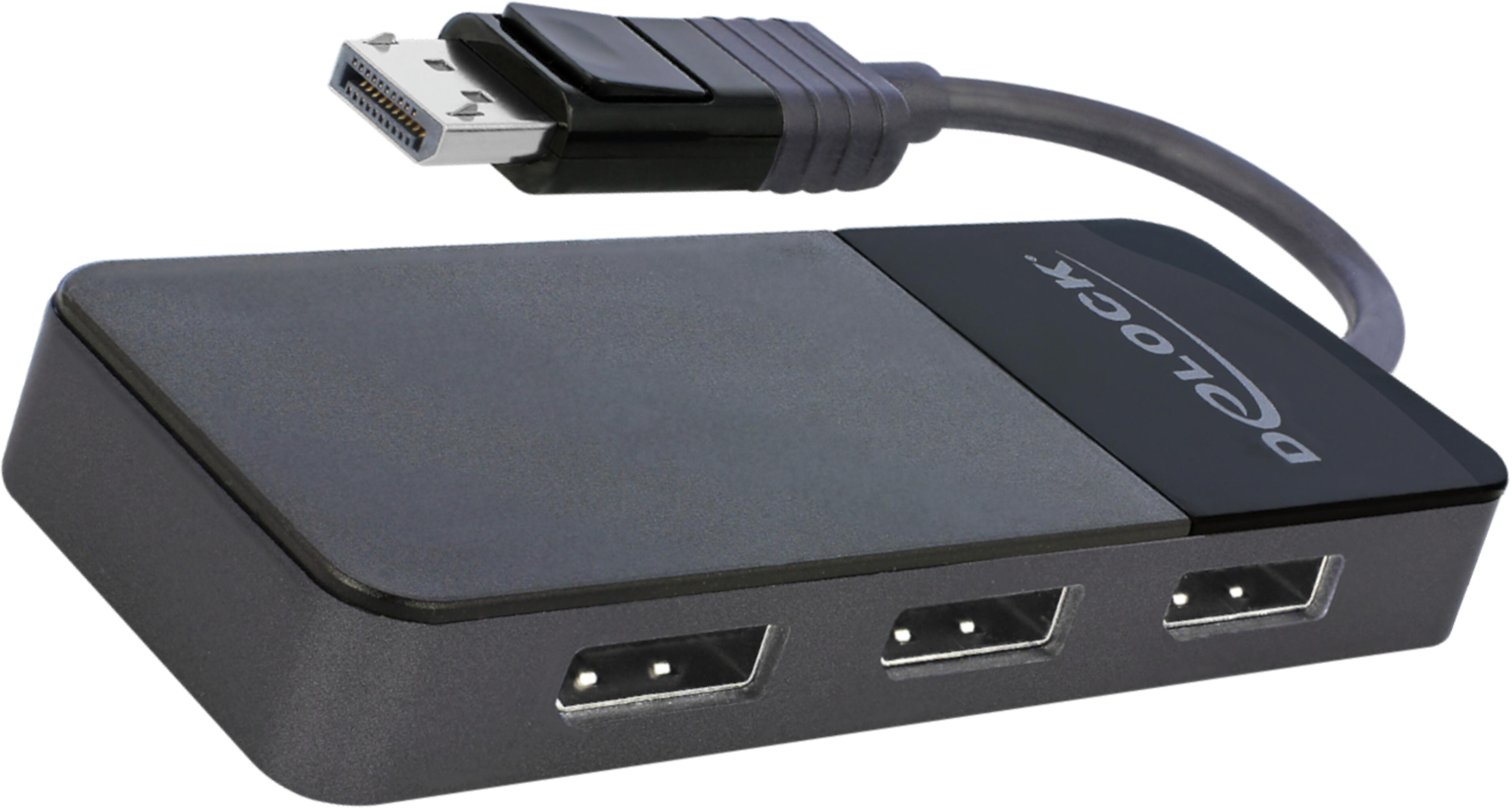 Delock DisplayPort Splitter 1:3