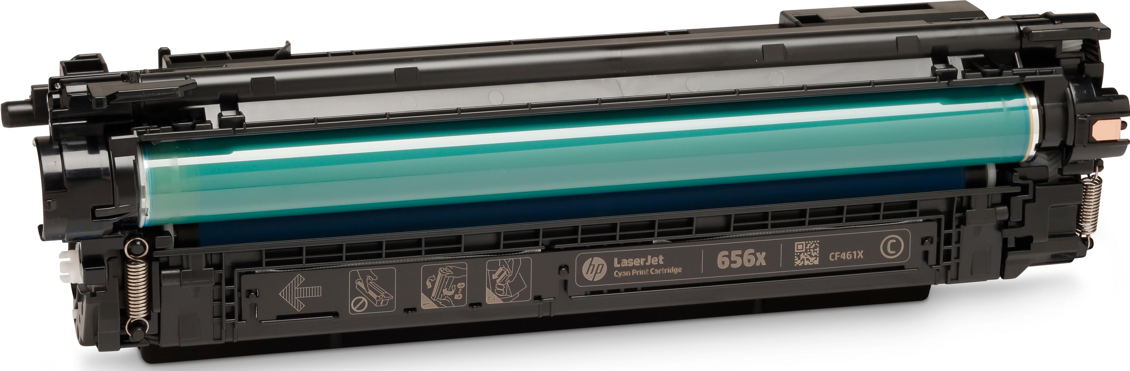 Toner HP 656X, cyan
