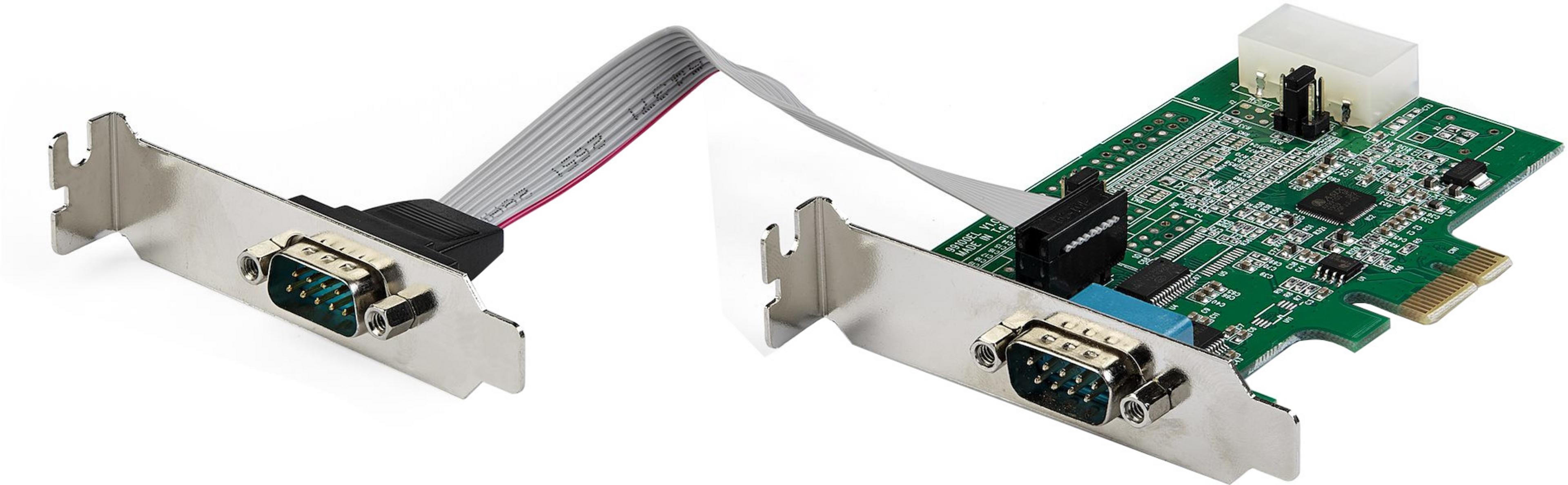 Carte PCIe StarTech 2 ports série RS232