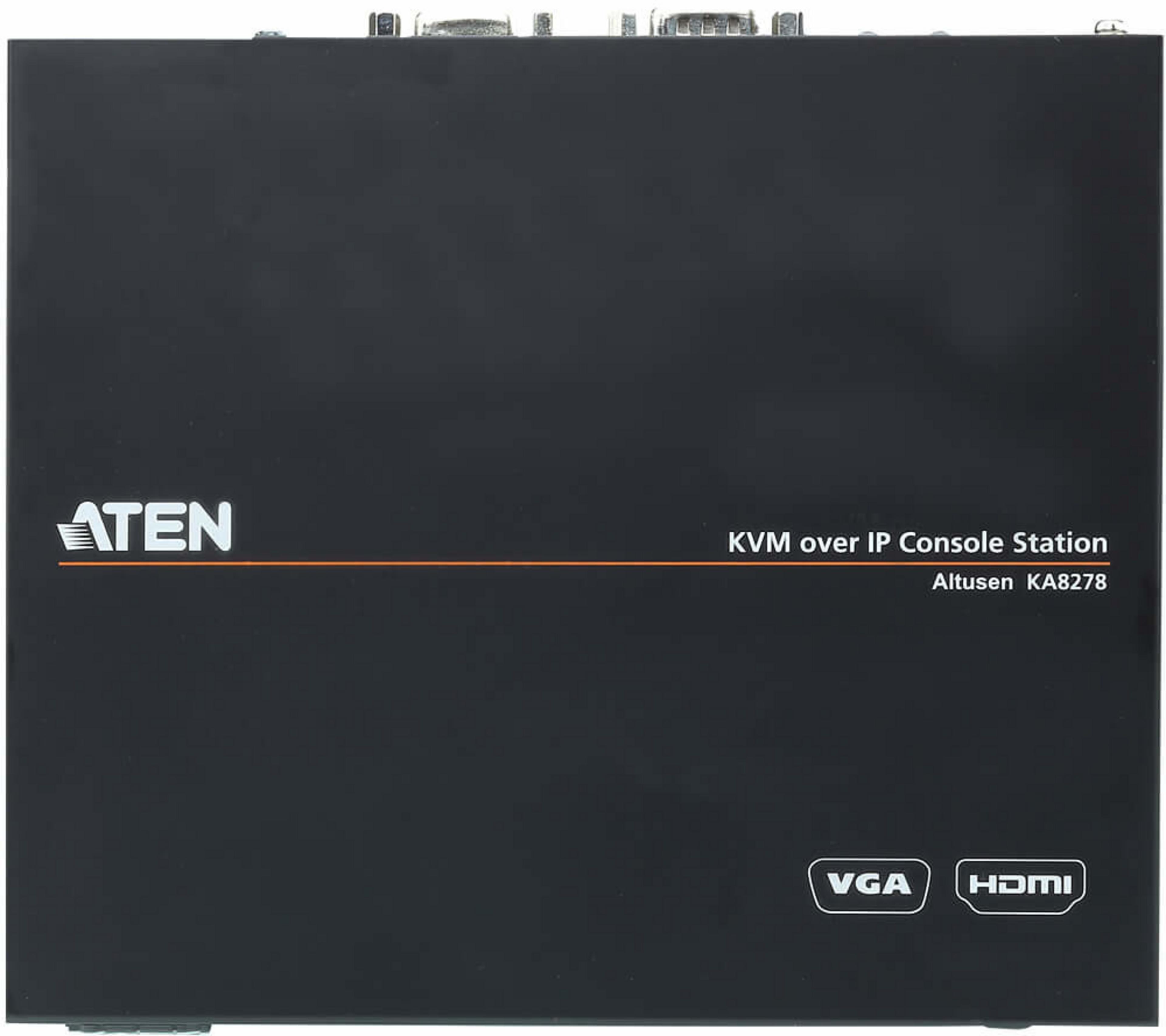 ATEN VGA+HDMI KVM over IP Console Stat.