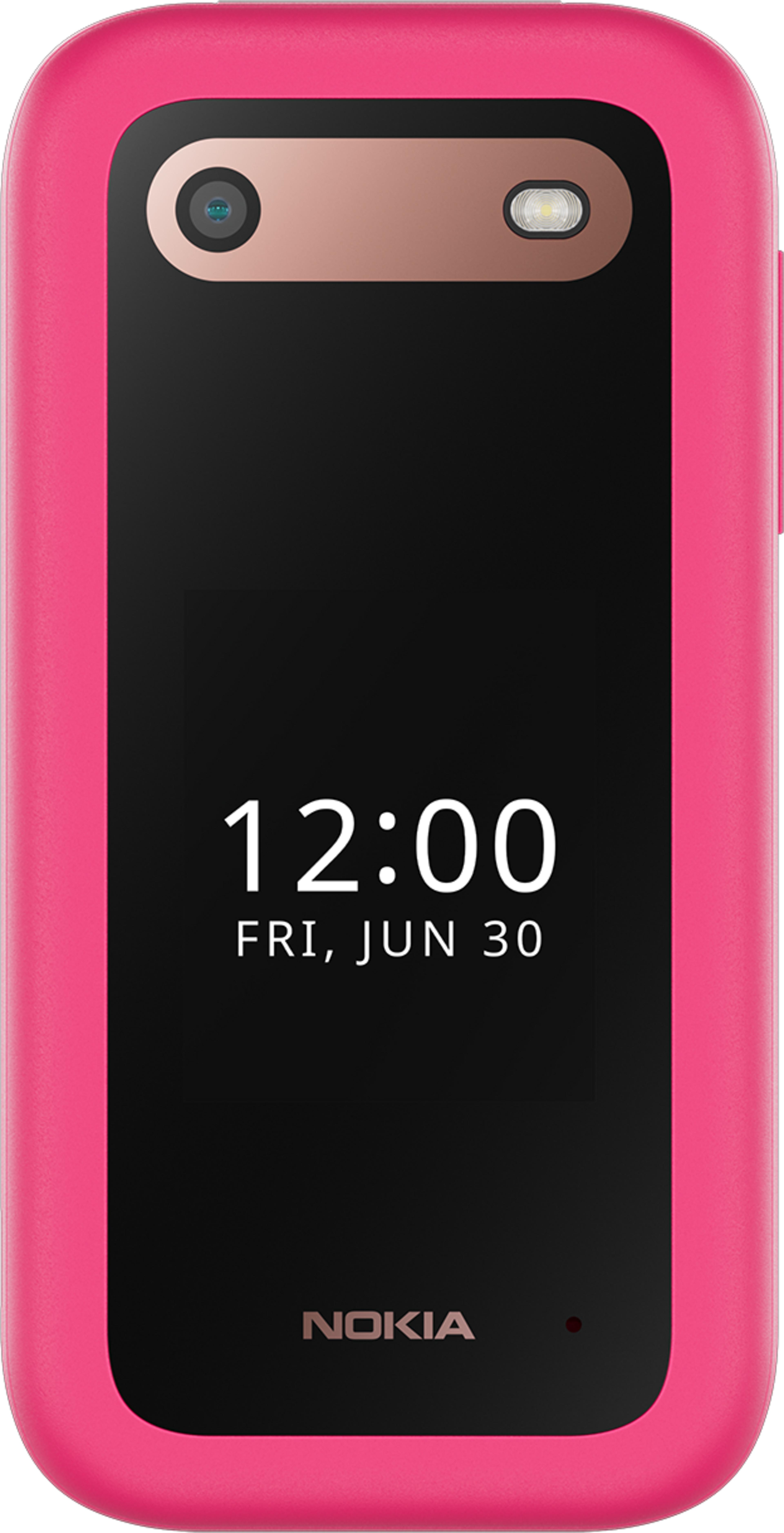 Nokia 2660 Flip Phone Pink