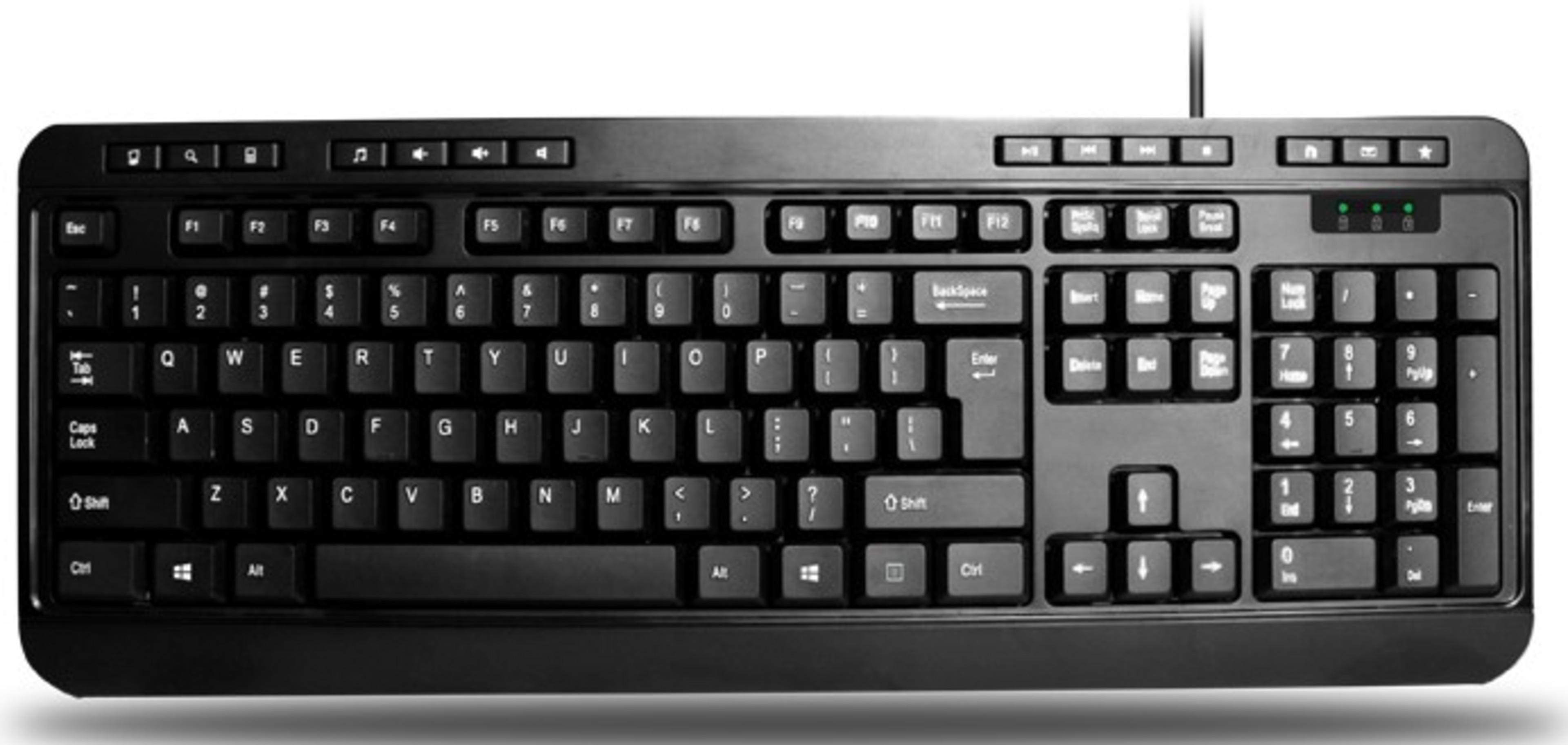 Adesso AKB-132UB Multimedia-Keyboard