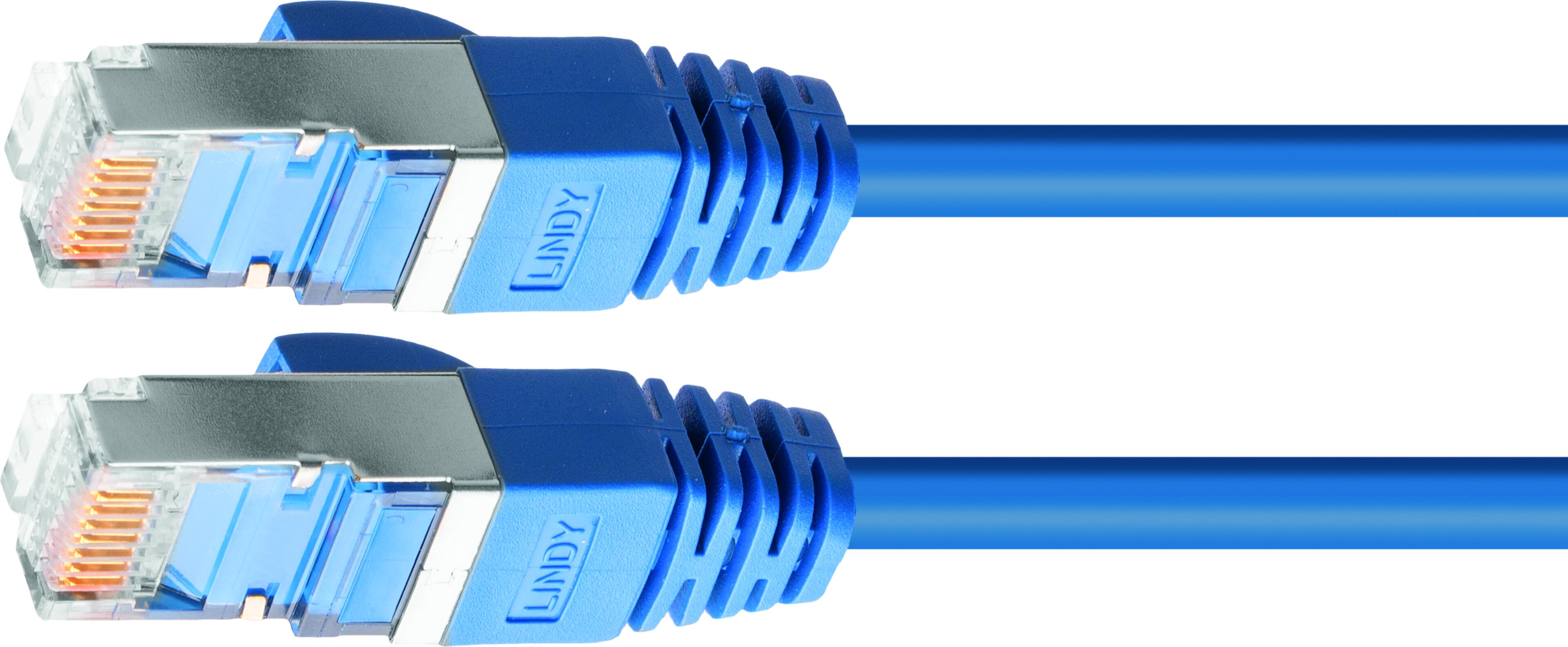 Patch Cable RJ45 S/FTP Cat6 7.5m Blue