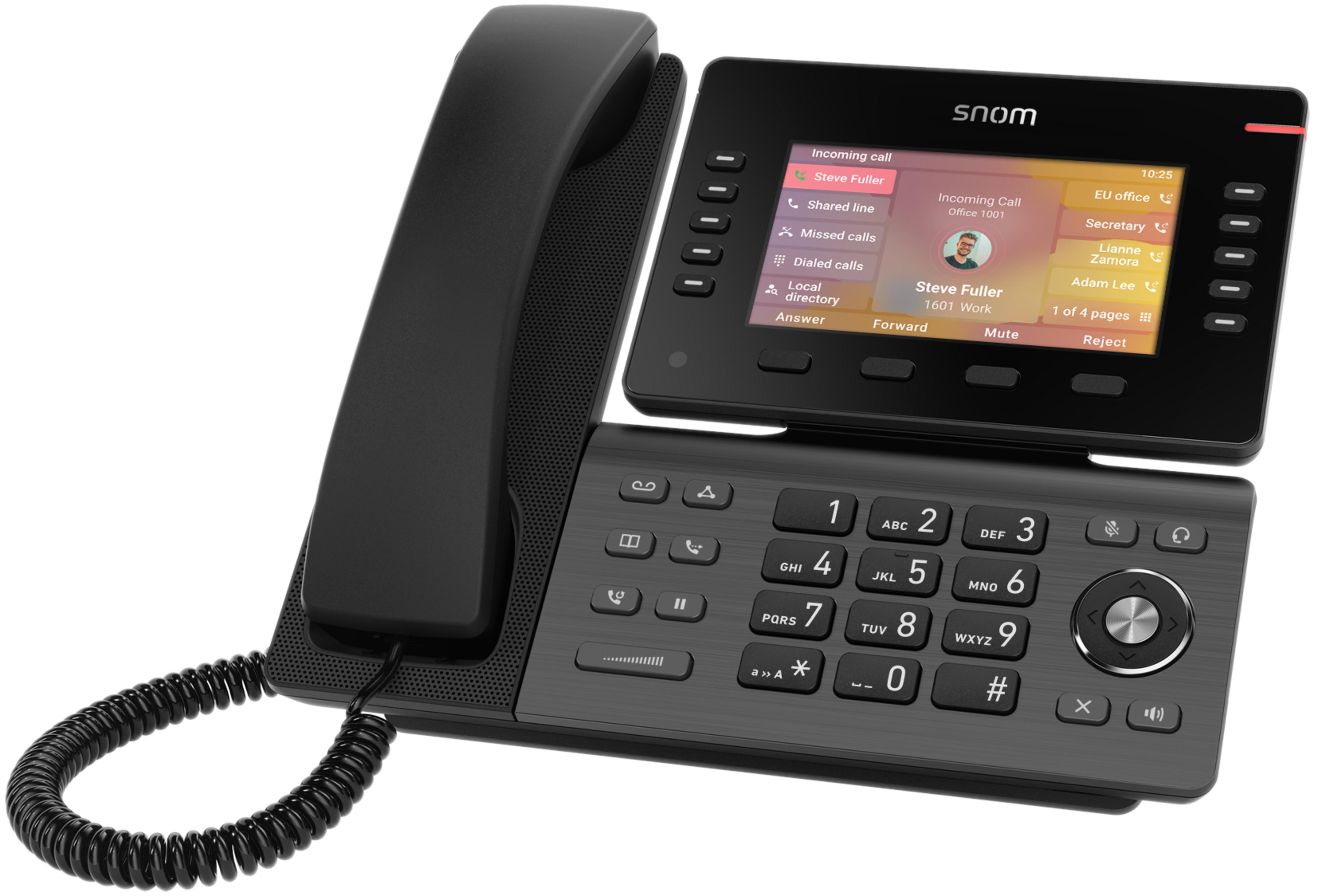 Snom D865 IP Desktop Telephone Black