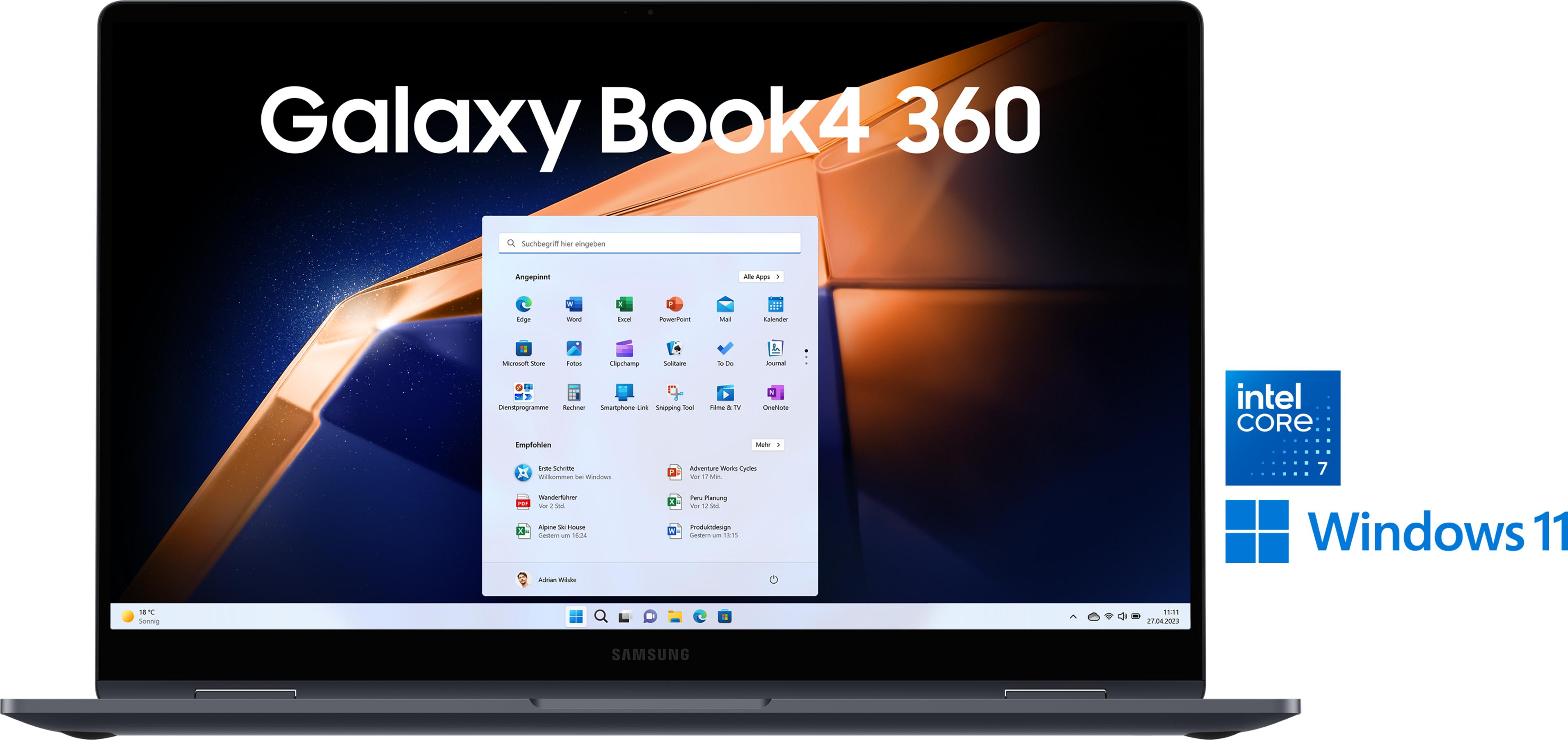 Samsung Book4 360 C7 16/512GB gray