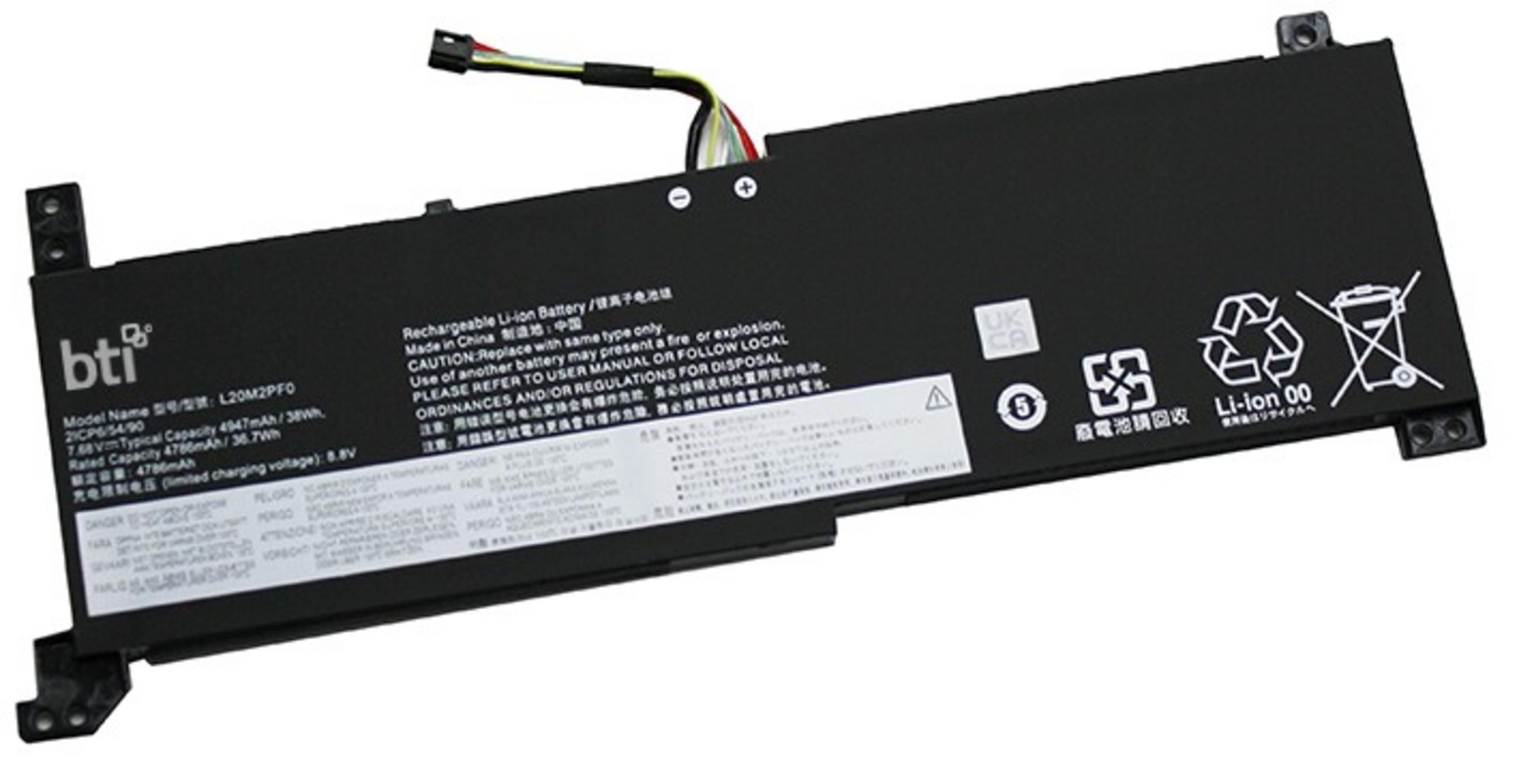 BTI 2 Zellen Lenovo 4.950 mAh Akku