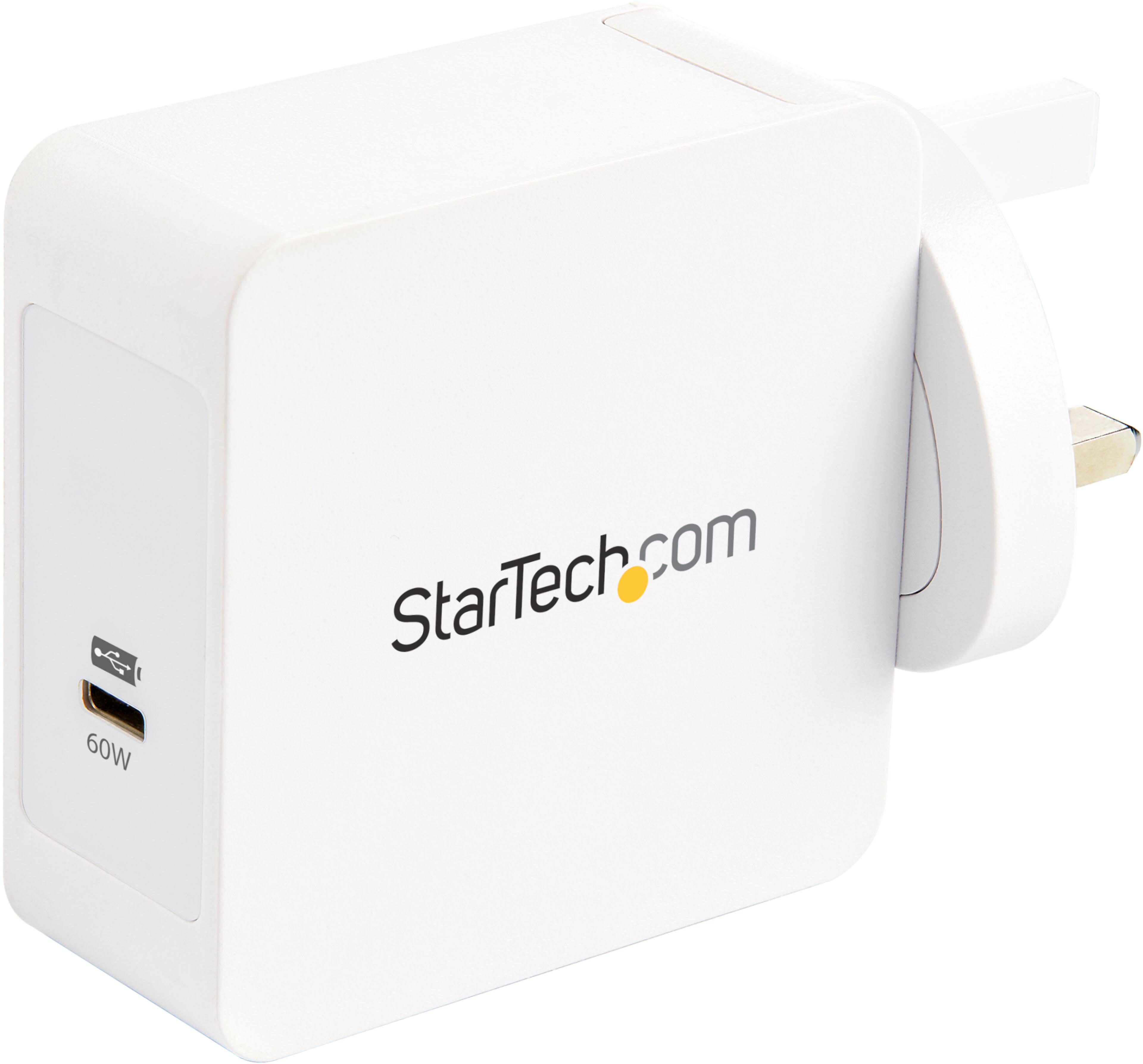 StarTech 60W USB-C Charger White