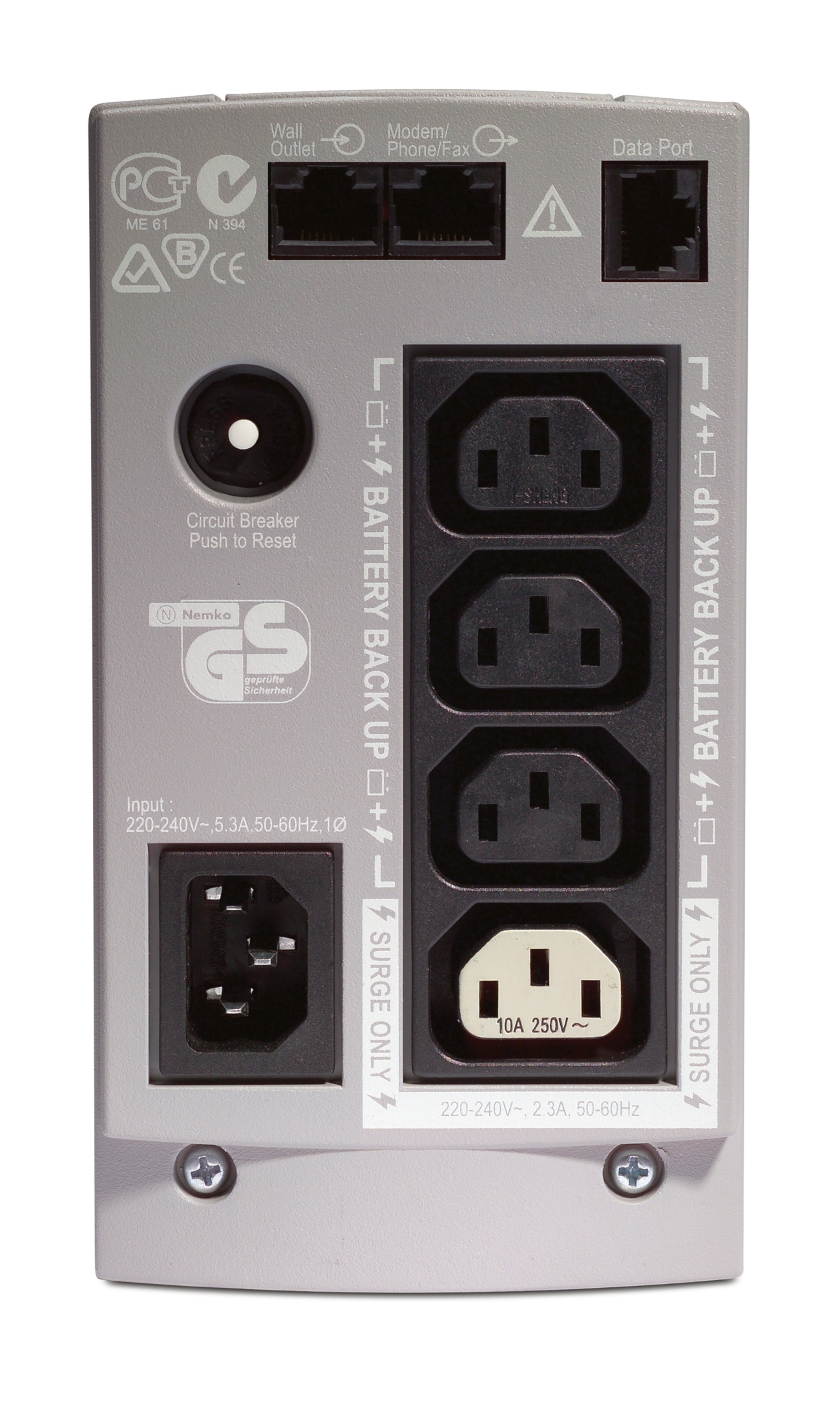 APC Back-UPS CS 500 230V