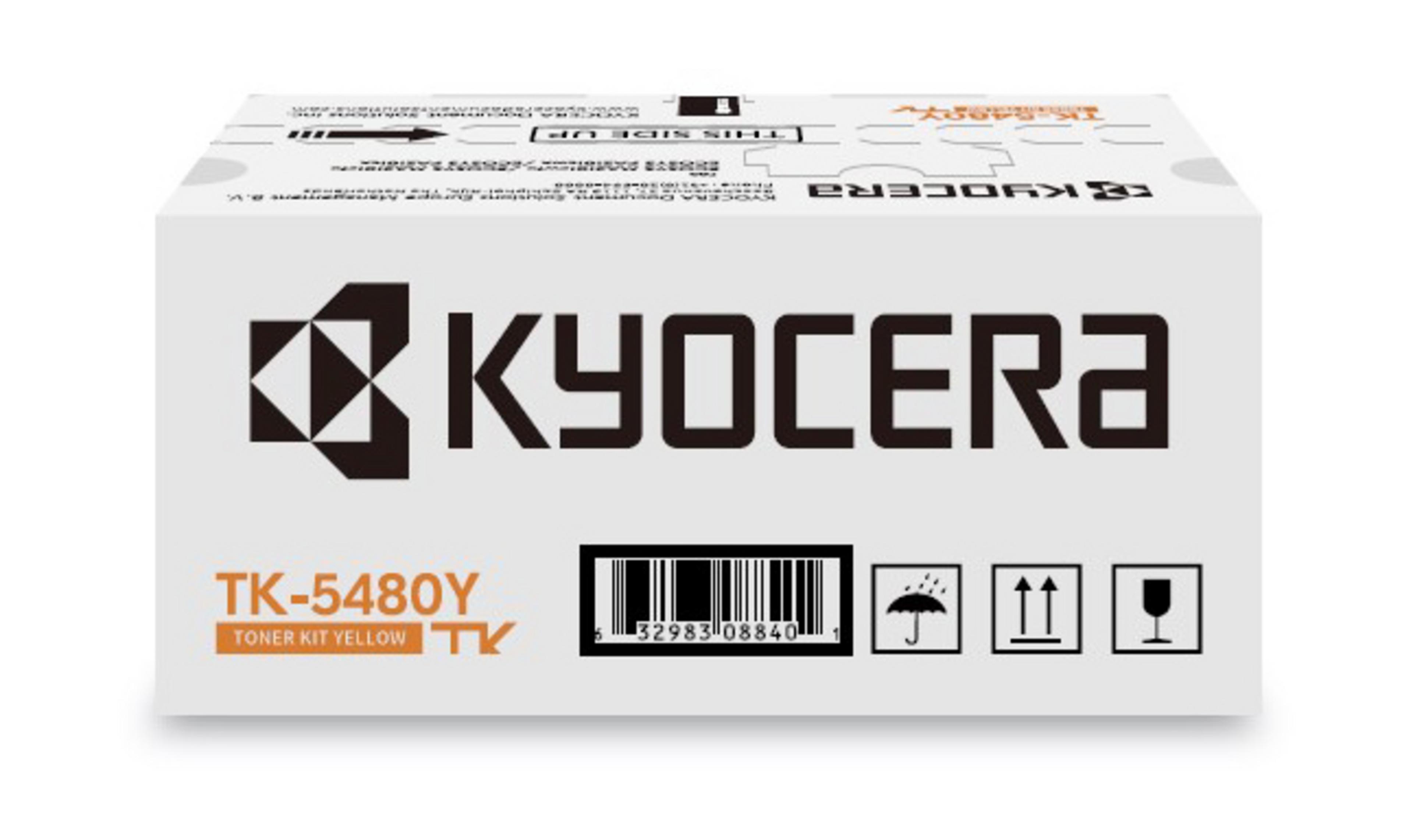 Toner Kyocera TK-5480Y, jaune
