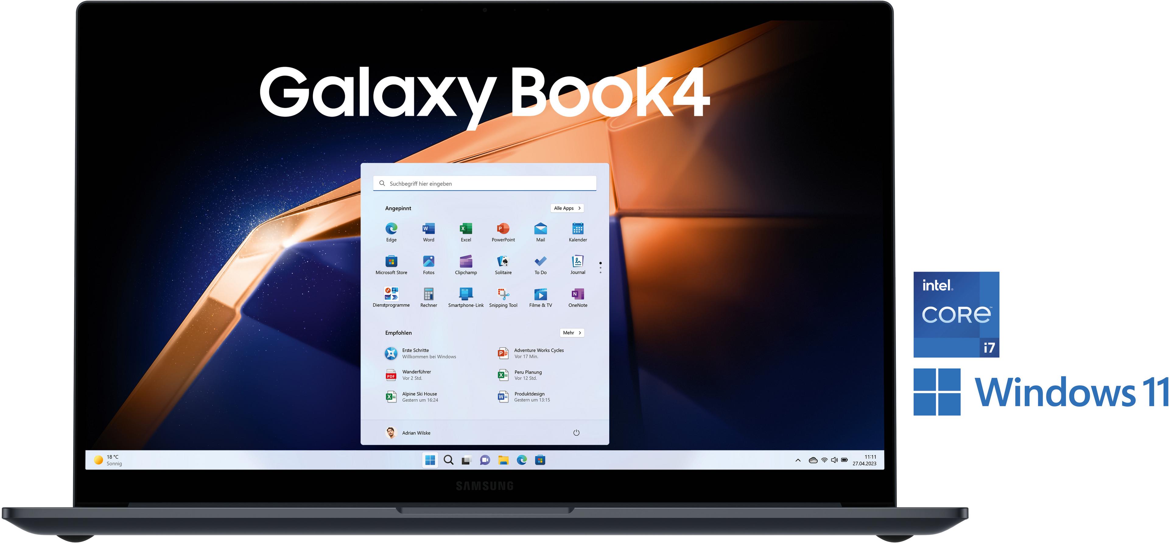 Samsung Galaxy Book4 i7 16/512GB gray