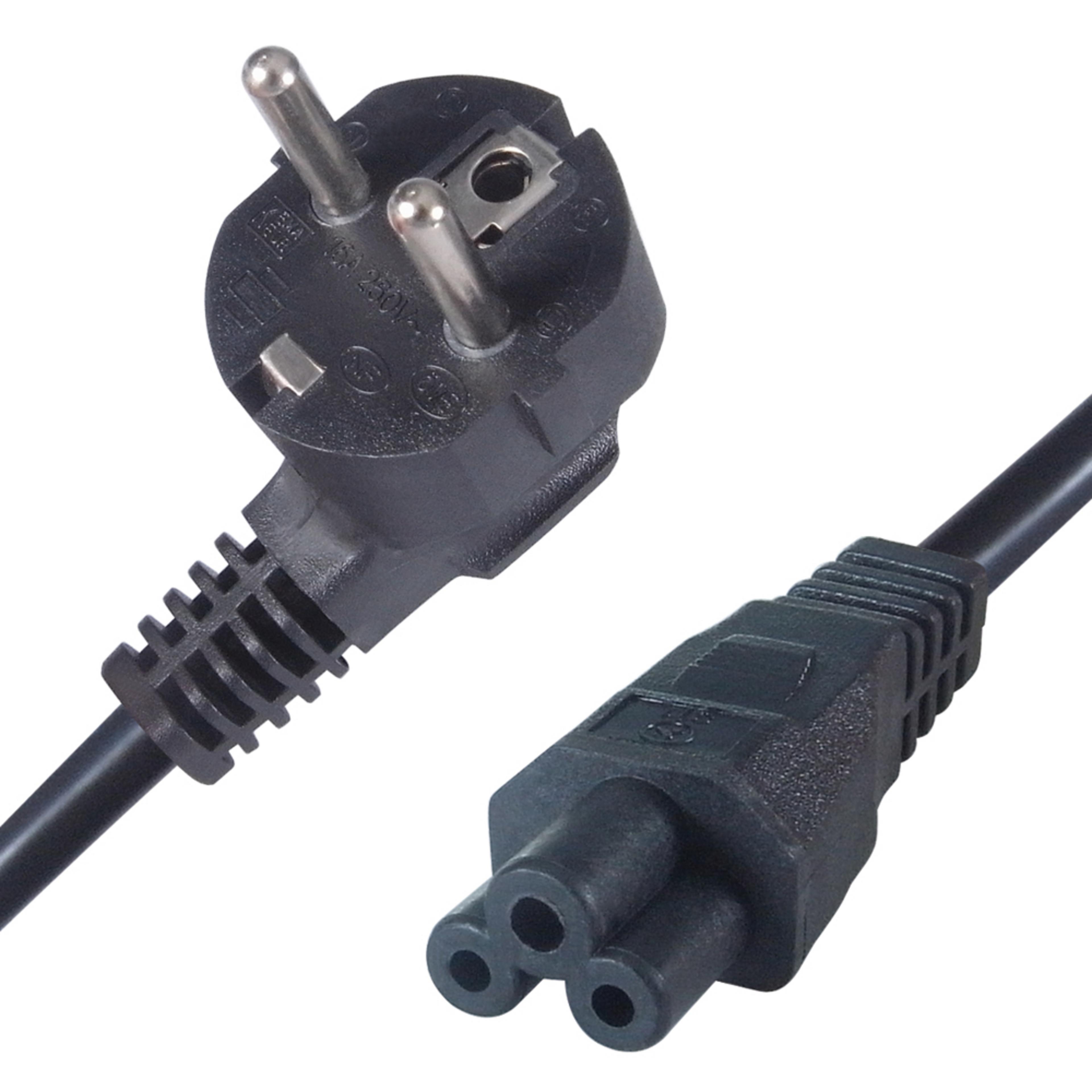 2M 3 Pin (Type F) Schuko > C5