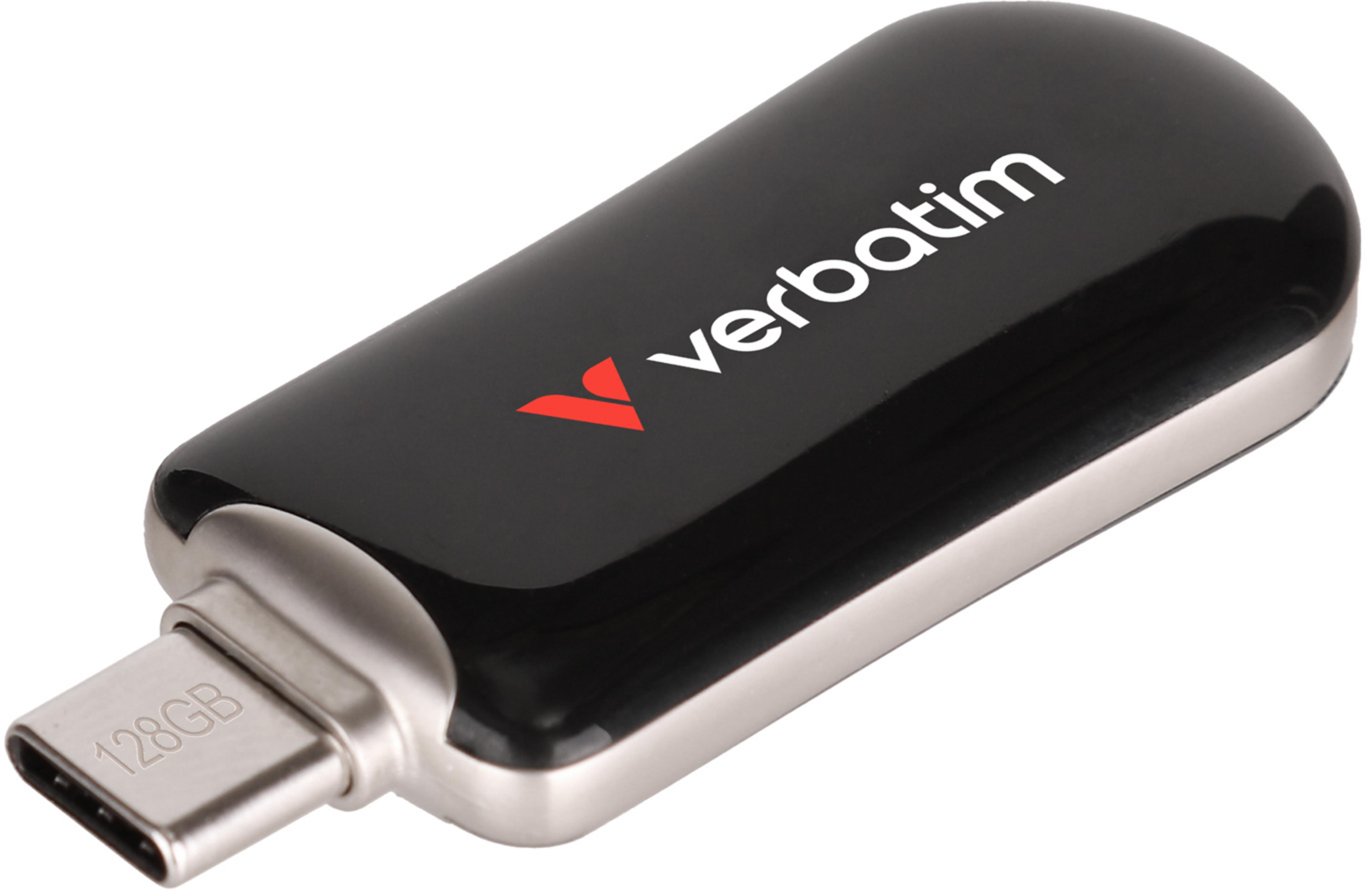 Verbatim Plectra Flash Drive 128GB Black