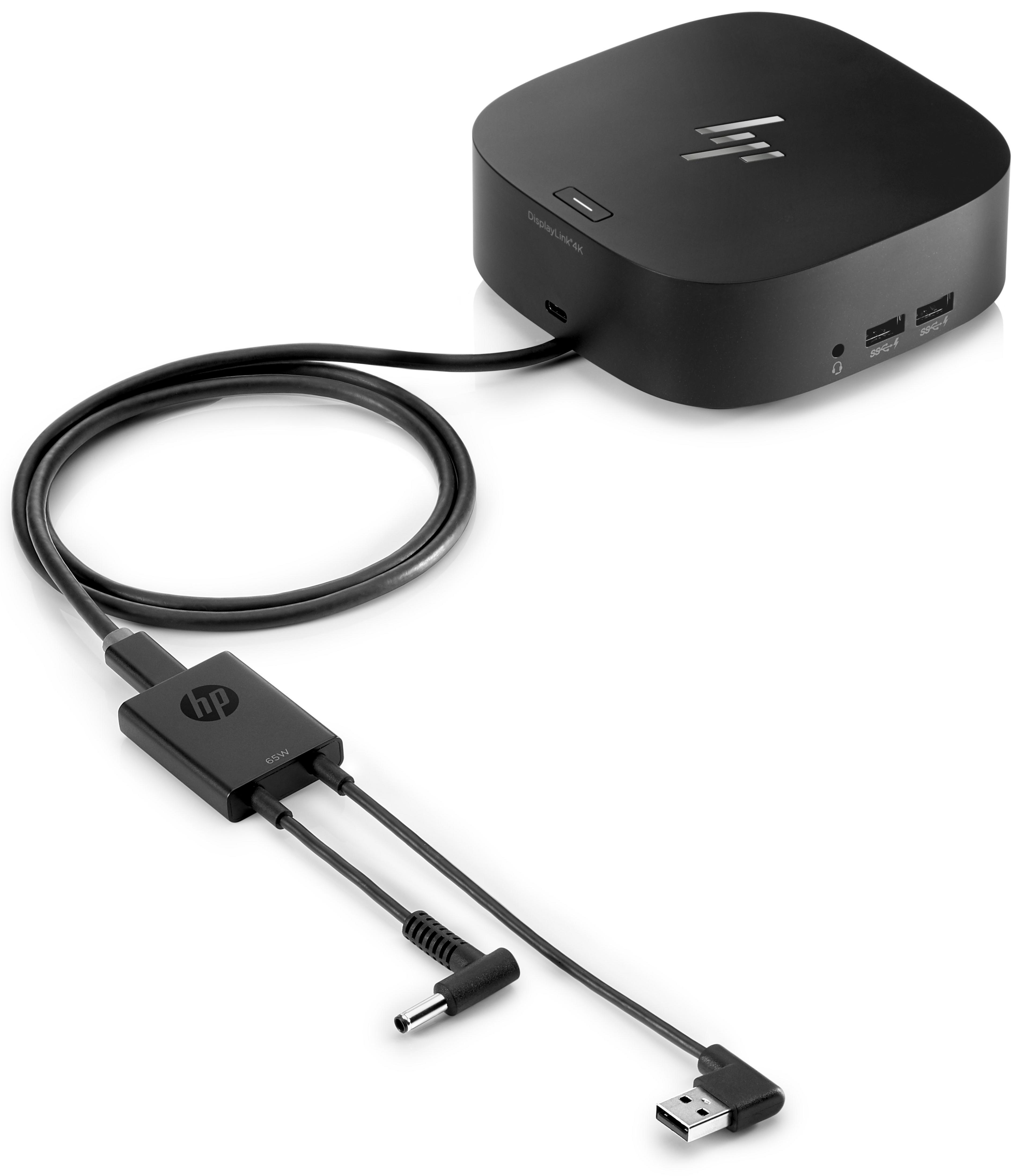 HP 4.5mm + USB-C Dock G2 Adapter