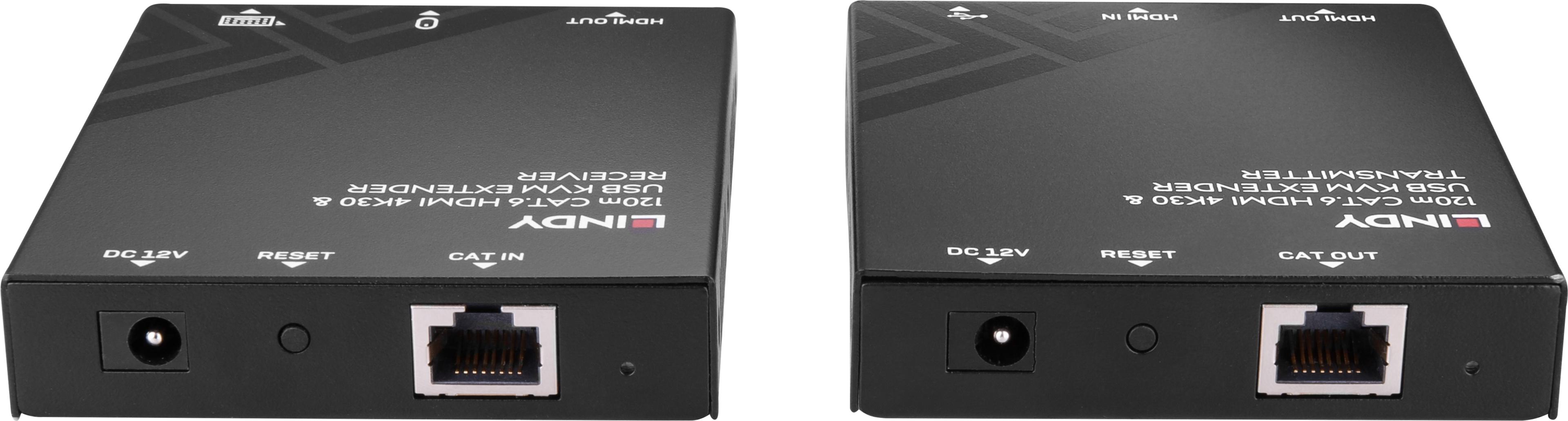 Extension KVM LINDY HDMI Cat6 120 m