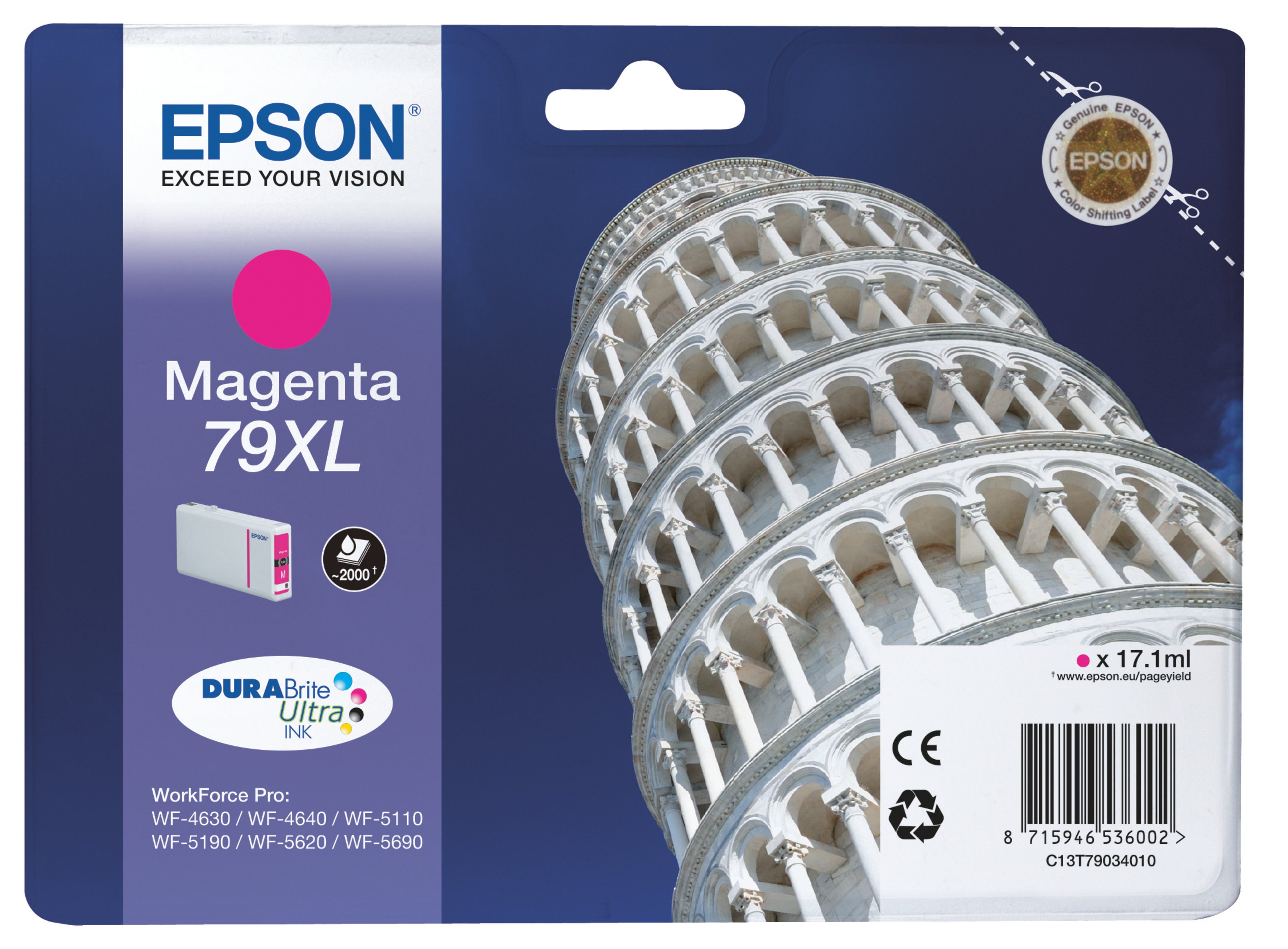 EPSON Cartucho 79XL magenta