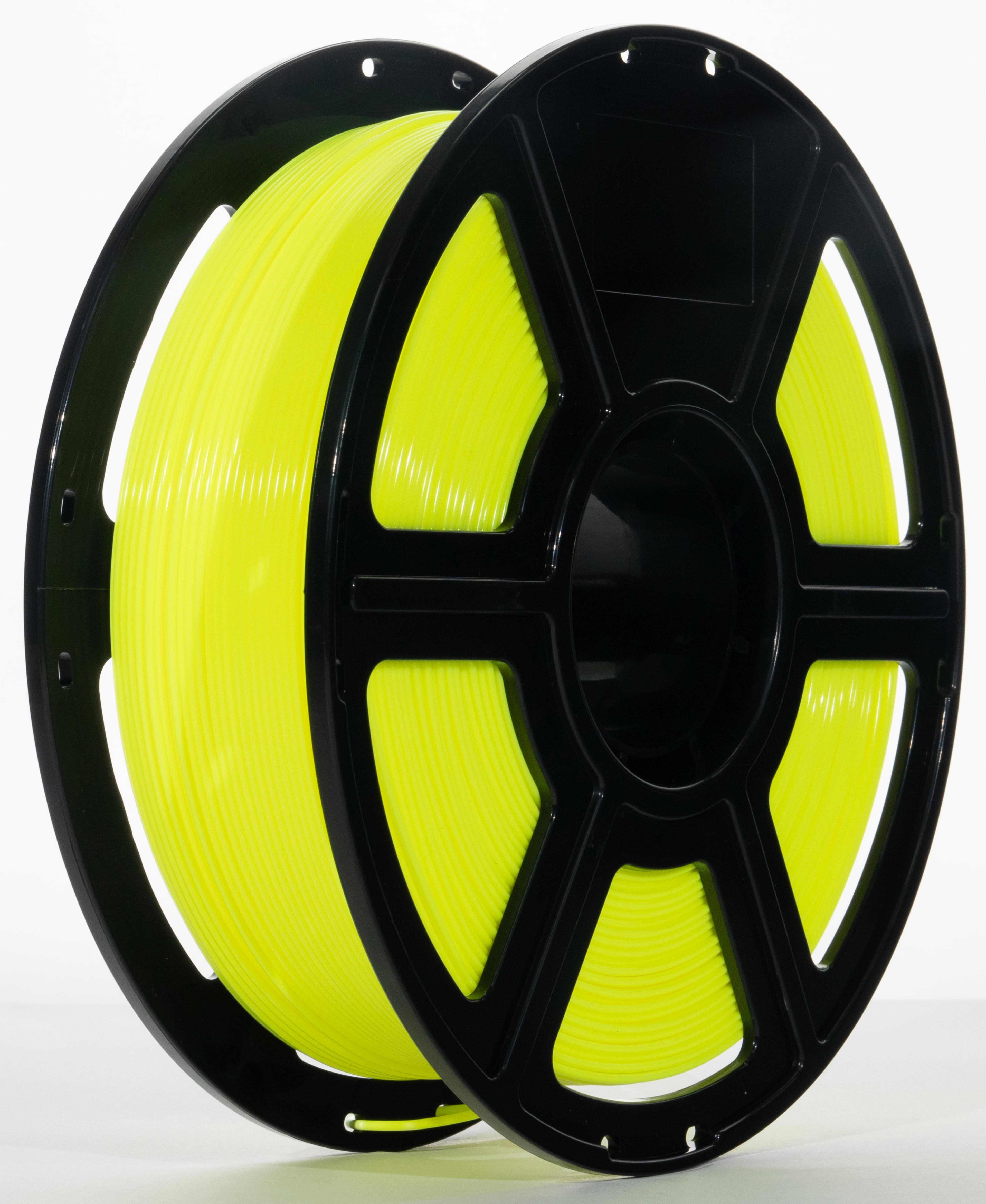 Flashforge 3DFilamentPLA 1.75mm NeonYell