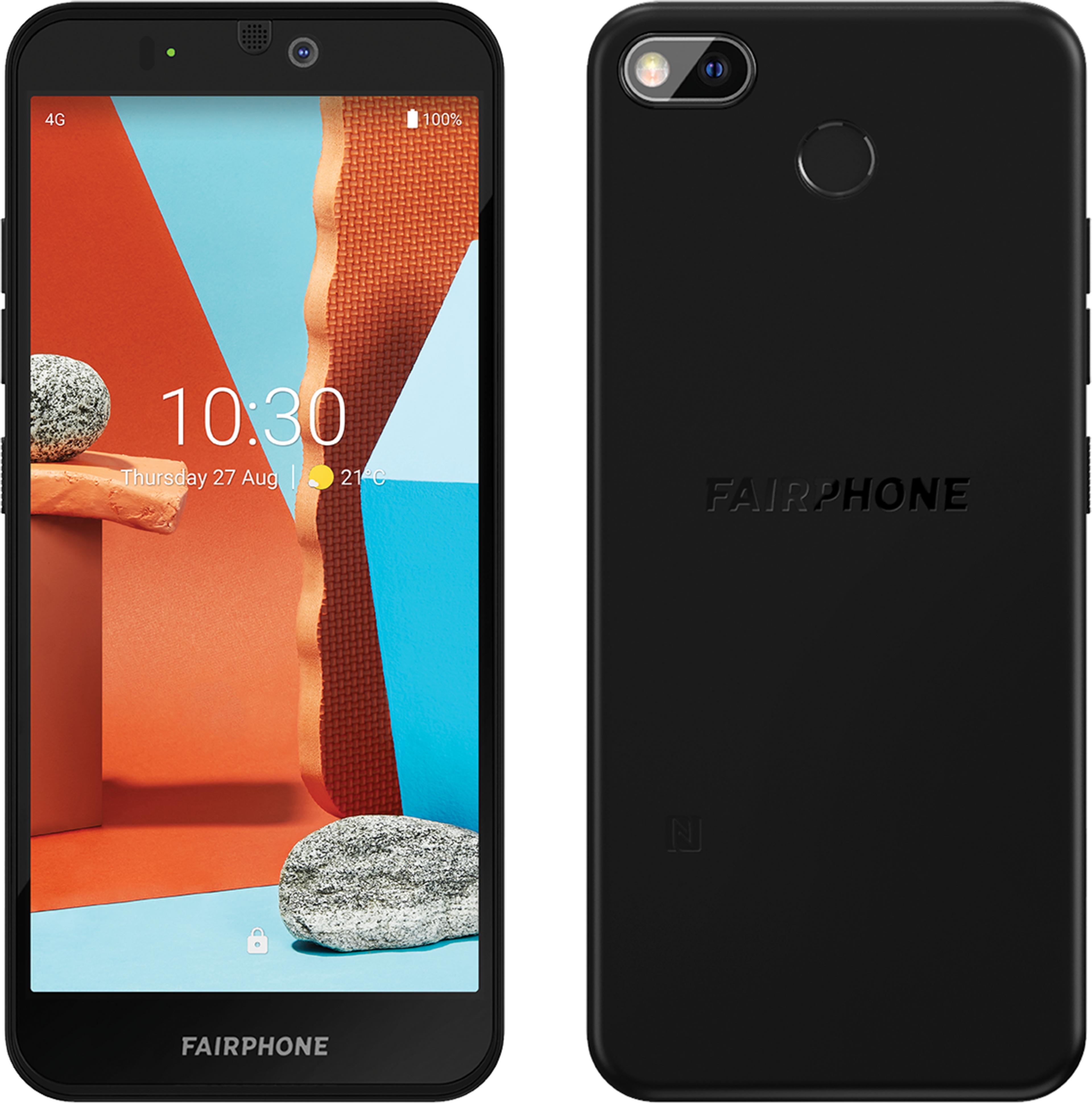 Fairphone 3+ 4/64 GB Smartphone schwarz