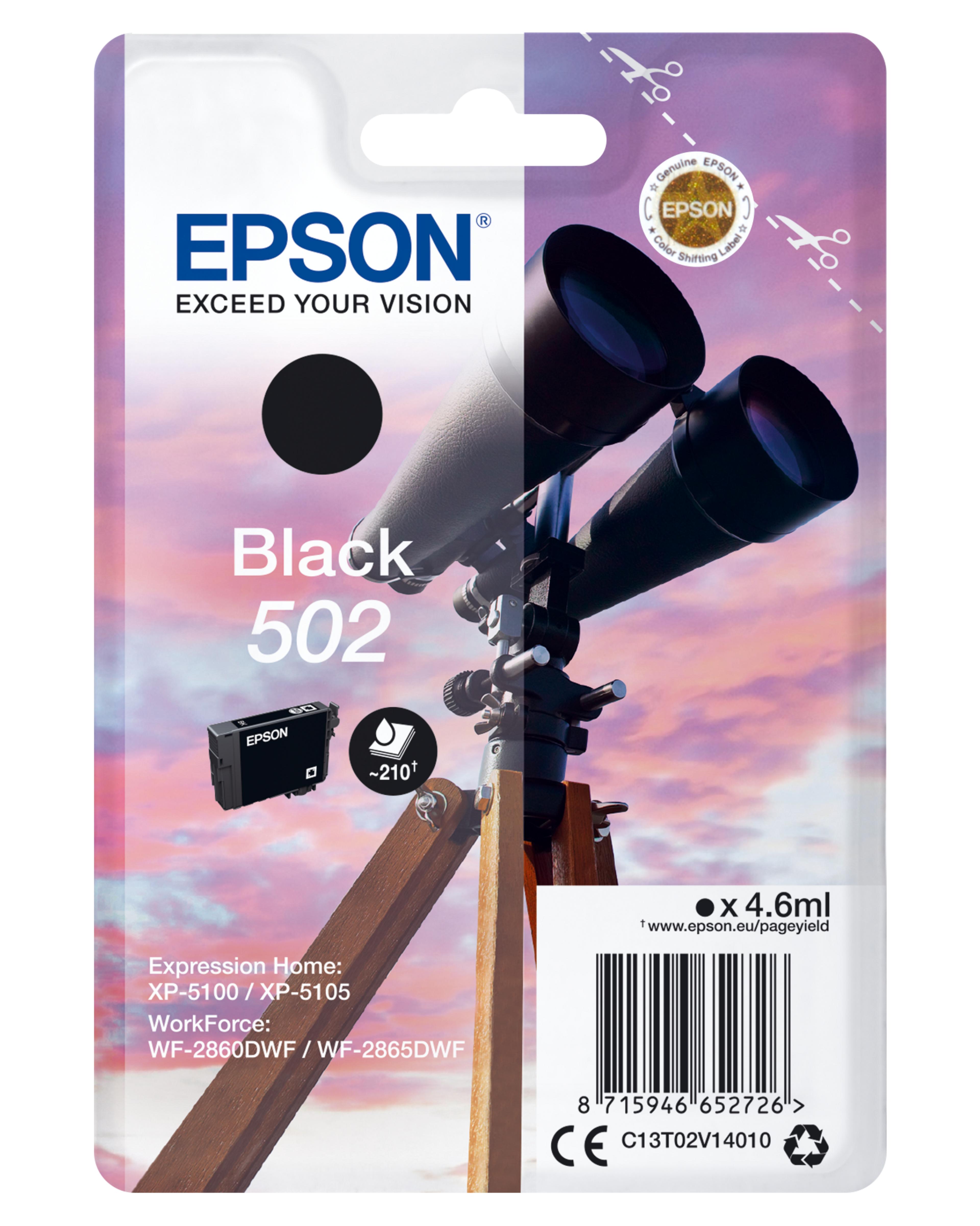Epson 502 Ink Black
