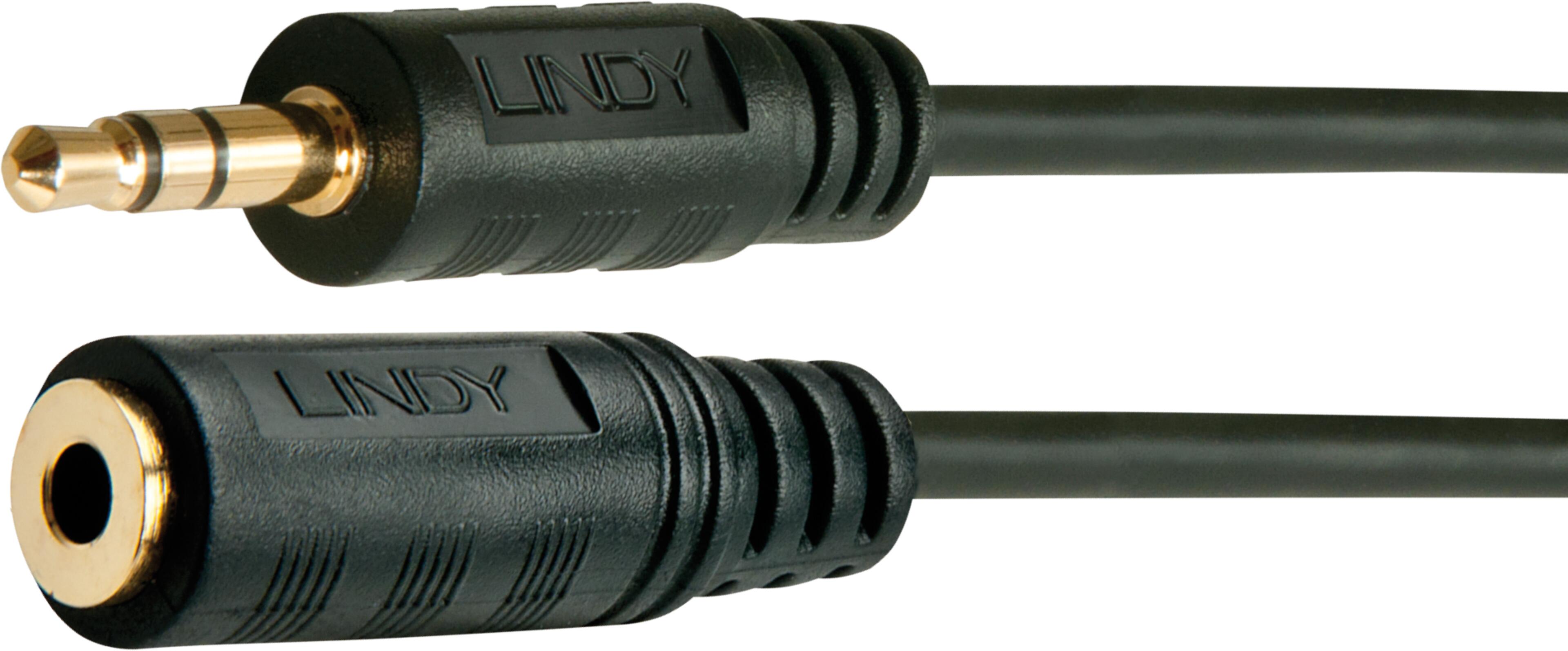 Audio Cable 3.5mm Jack/m-Jack/f 3m