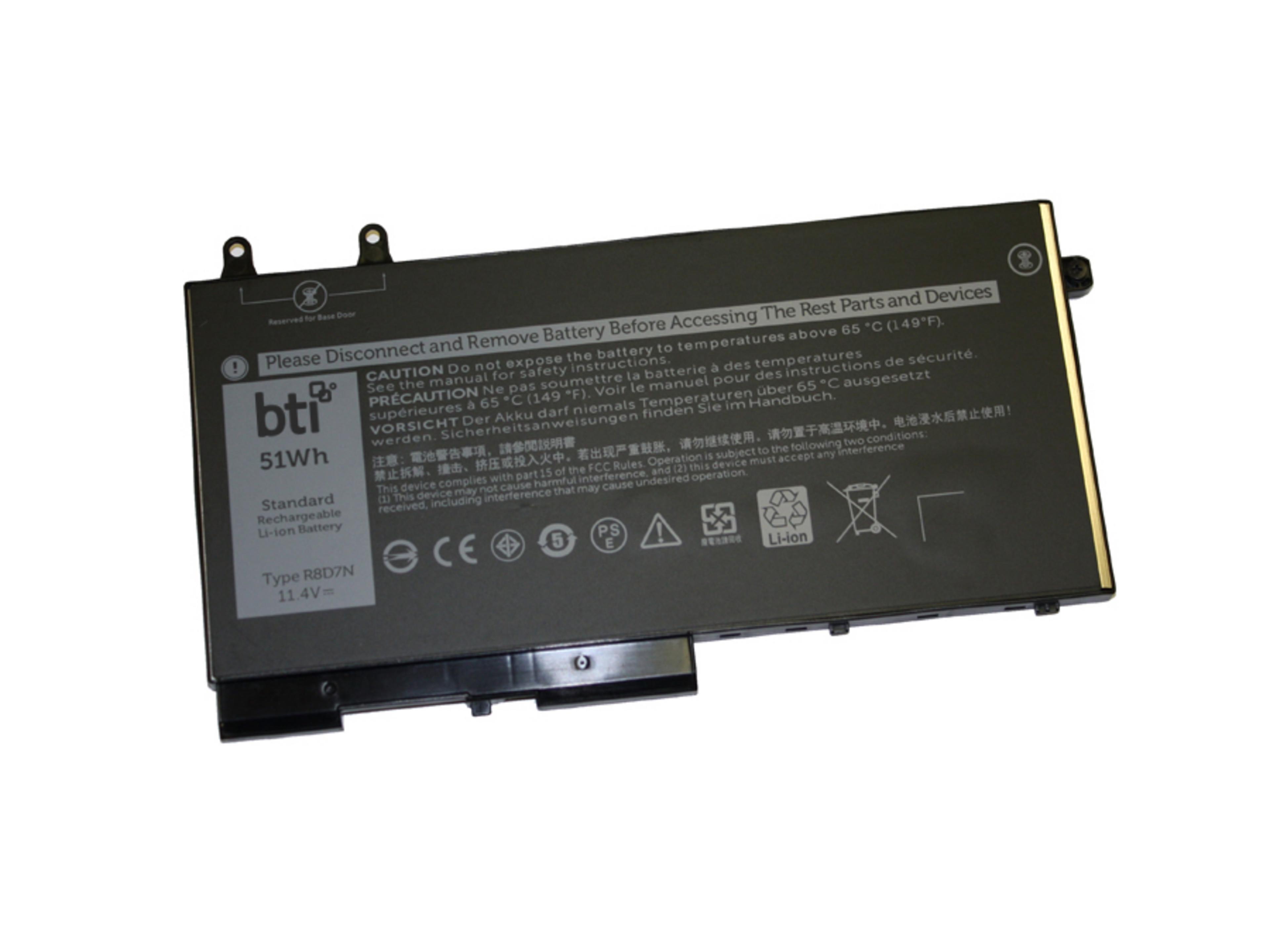 BTI 3-cell Dell 4770mAh Battery