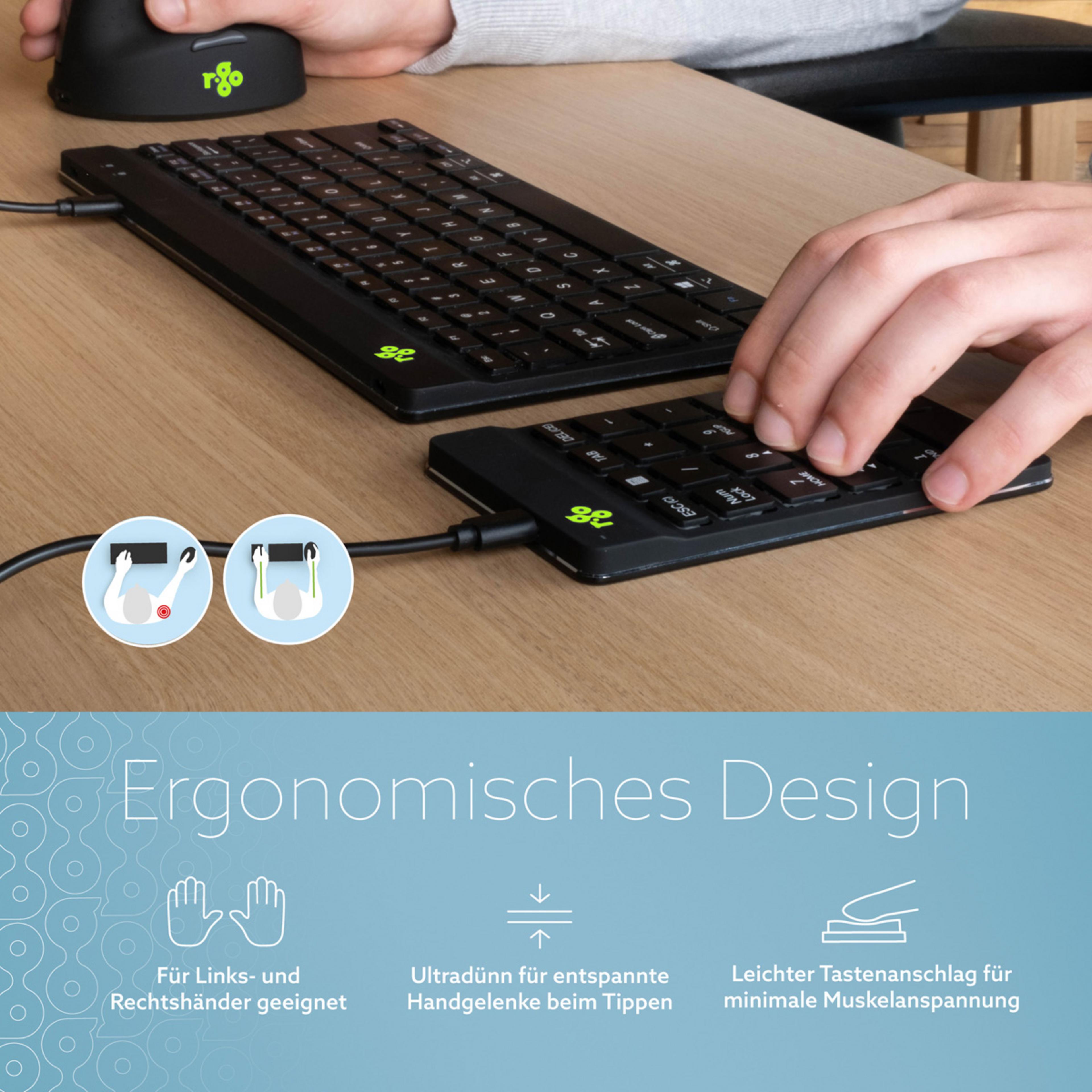 R-Go Ergonomic Numpad Numeric Keypad