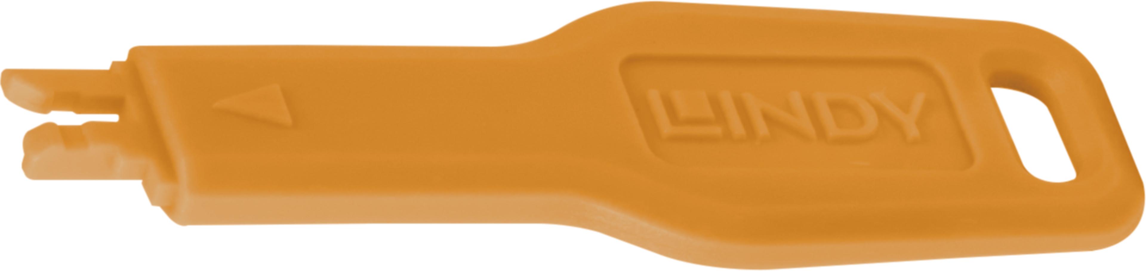 RJ45 Port Blocker Key Orange