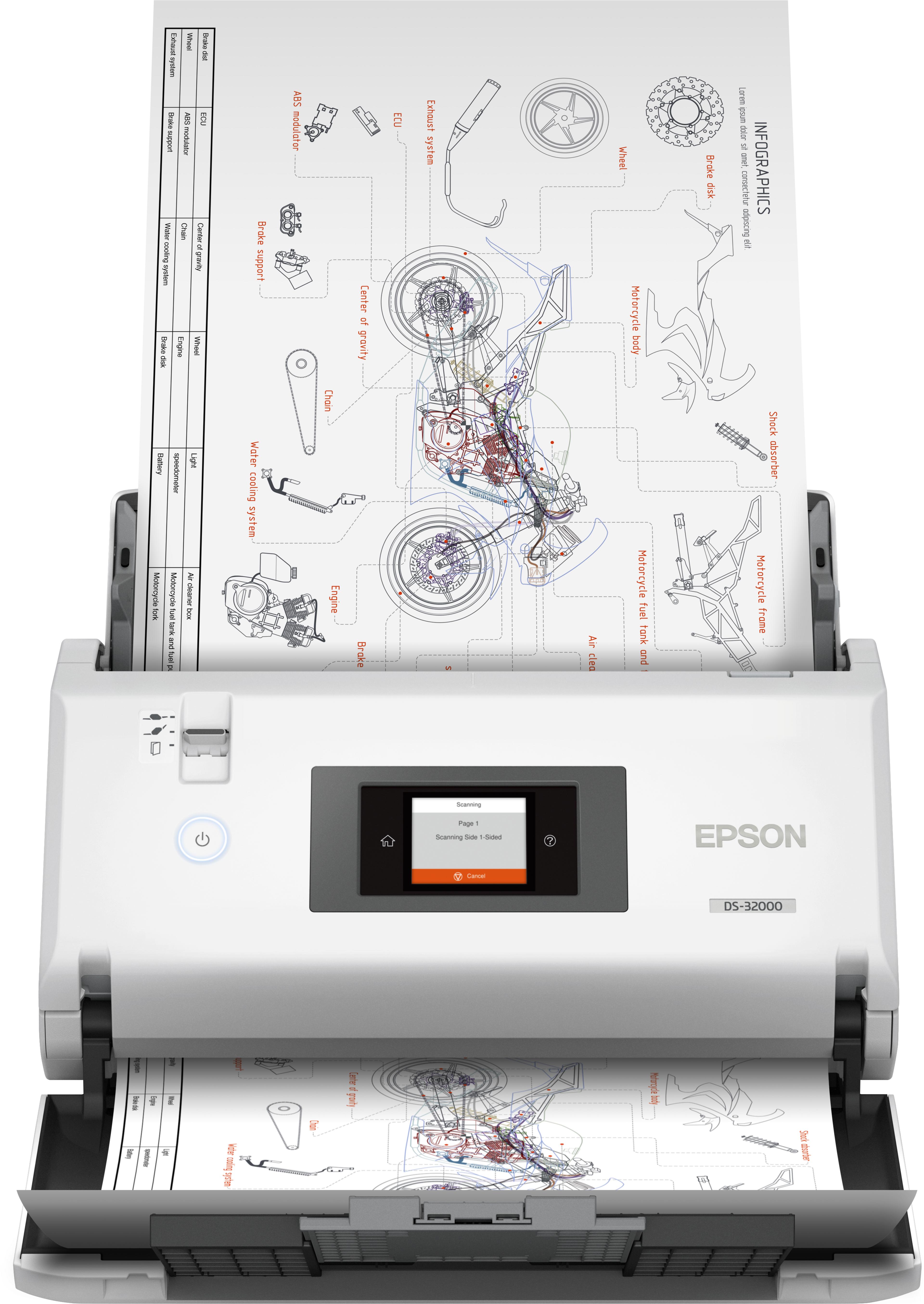 Epson WorkForce DS-32000 Scanner