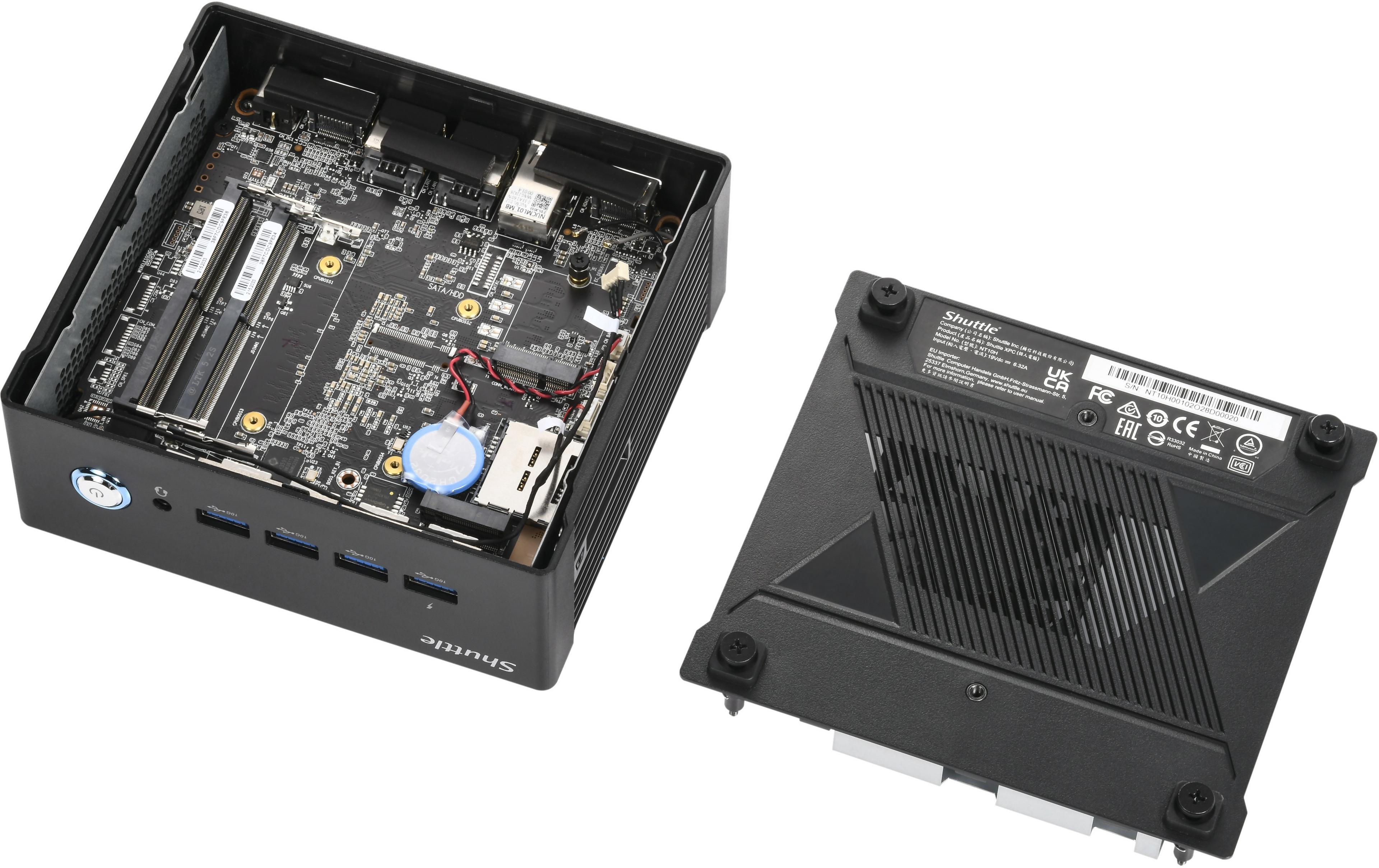 Shuttle XPC nano NT10H5 U5 Barebone AI