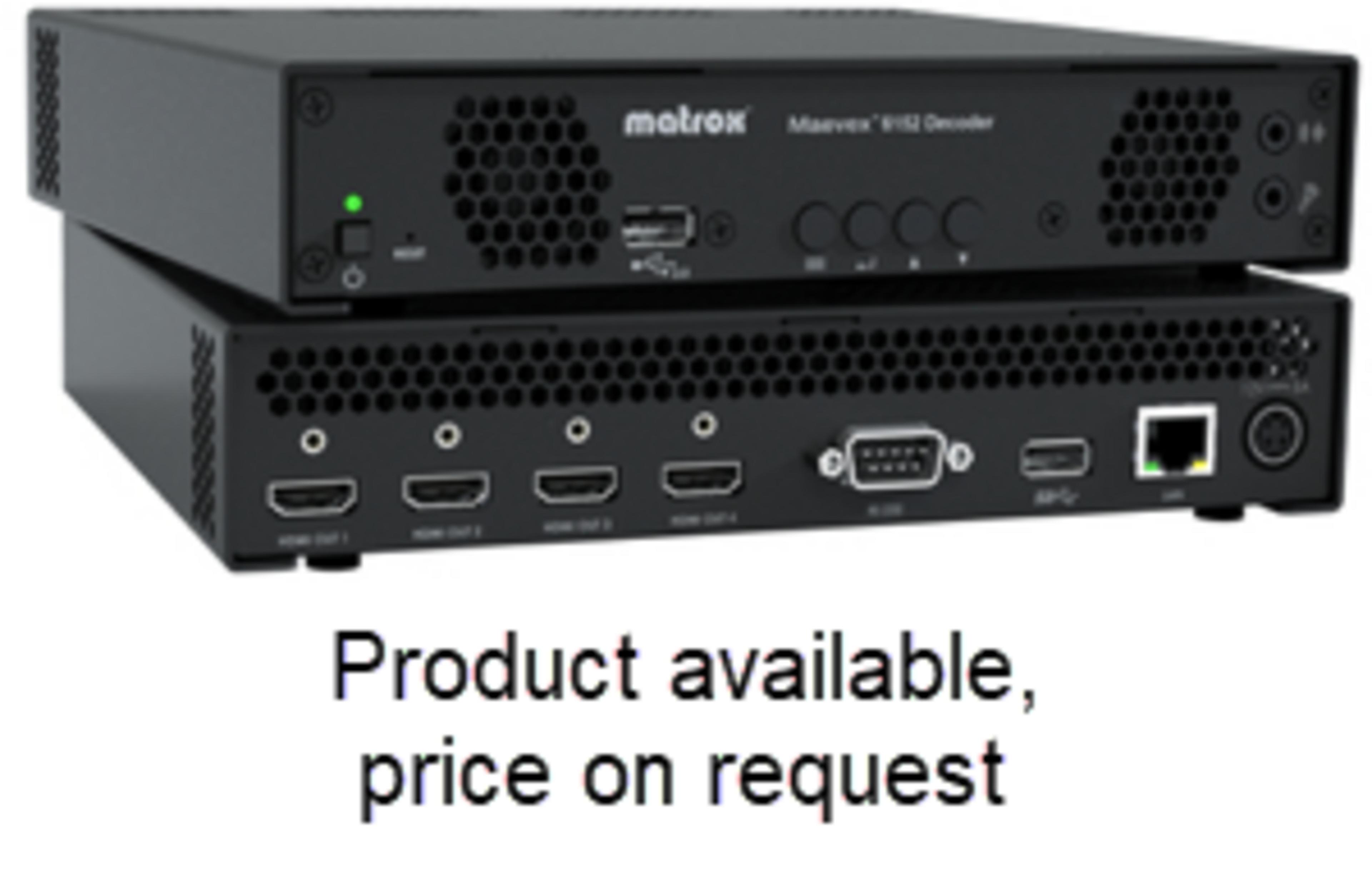 Matrox Maevex 6152 Quad 4K Decoder