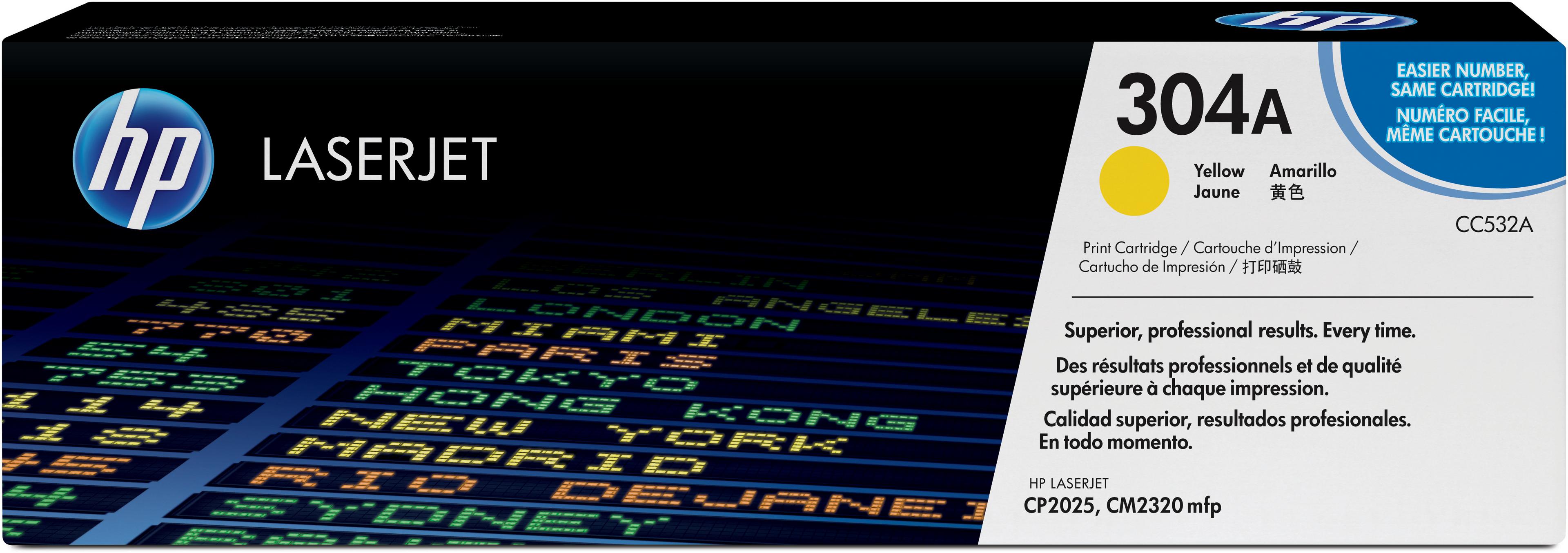 HP 304A Toner Yellow