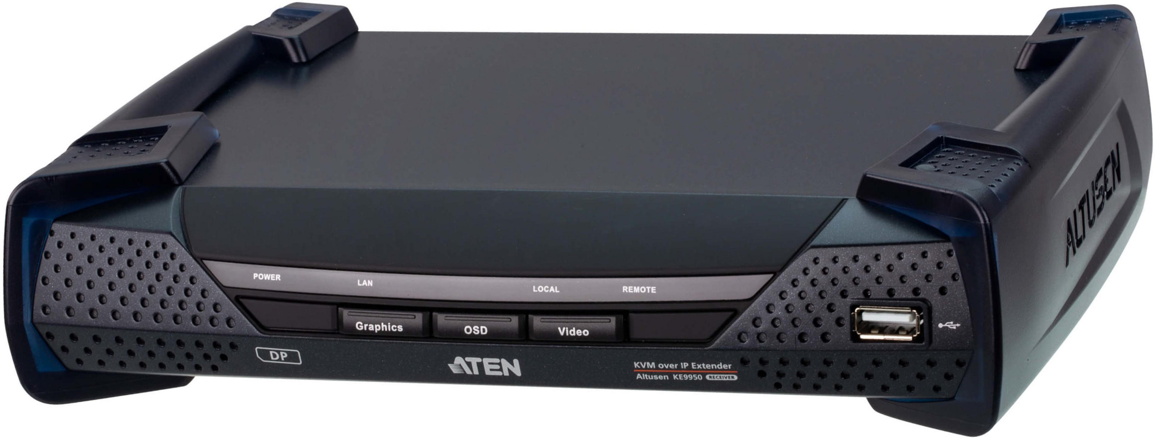 ATEN DP KVM IP+Cat5e Empfänger 100 m 4K